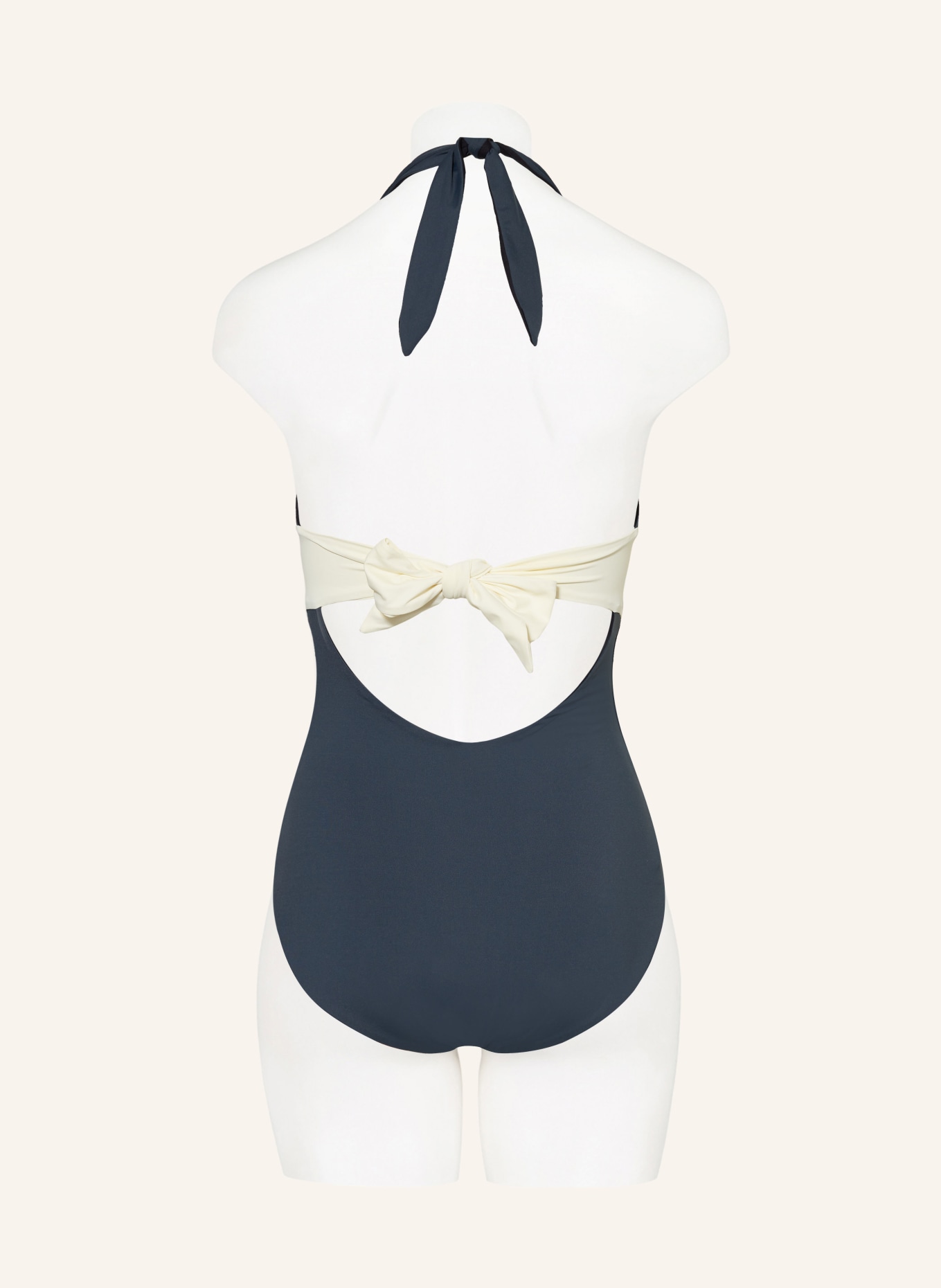MYMARINI Swimsuit WONDERBODY reversible, Color: GRAY/ WHITE (Image 3)