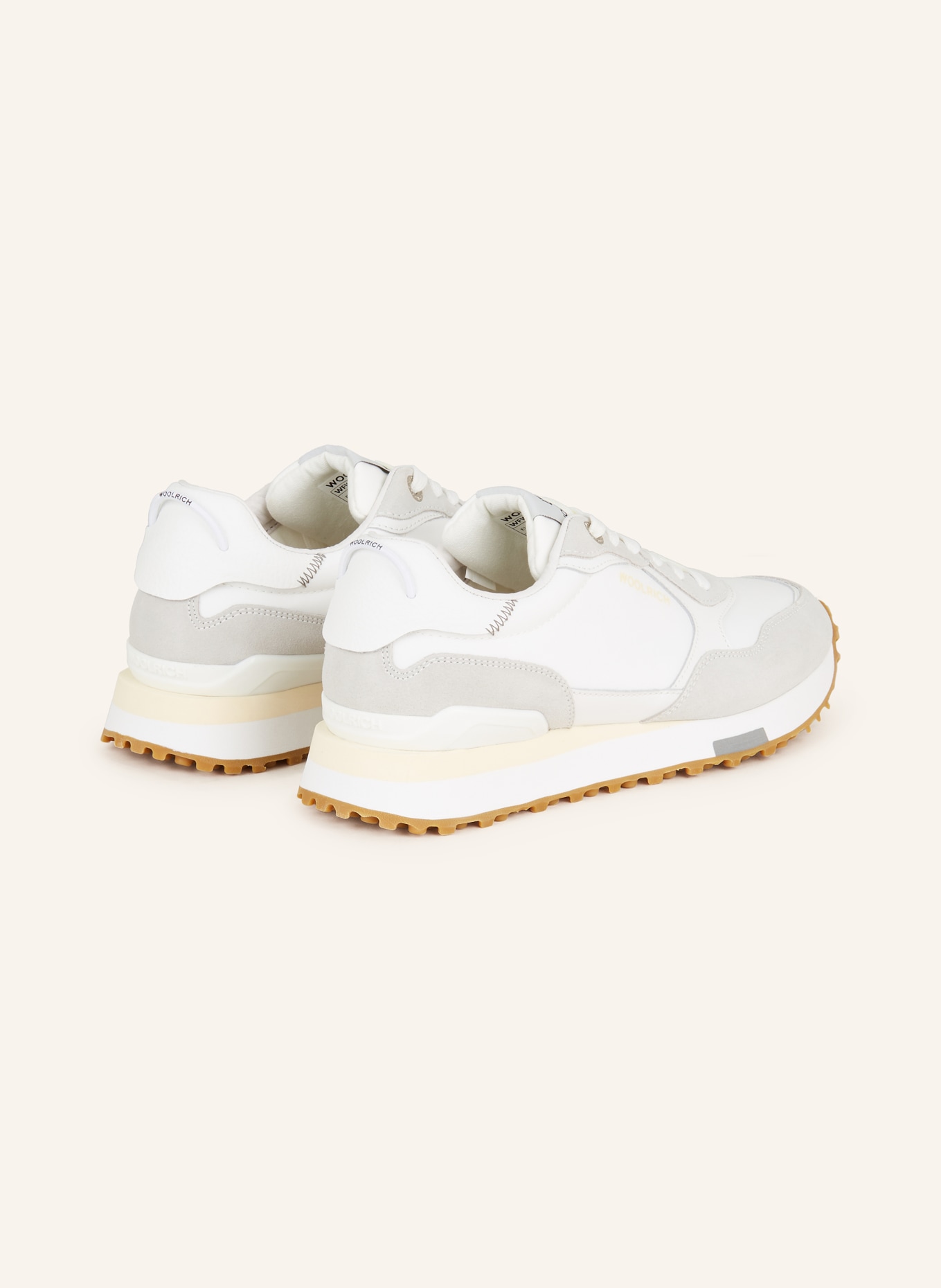WOOLRICH Sneakers RUNNER, Color: WHITE/ GRAY (Image 2)