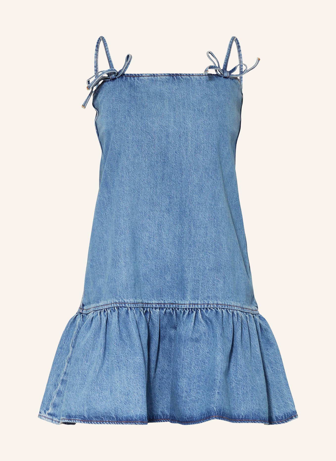 GANNI Denim dress, Color: BLUE (Image 1)