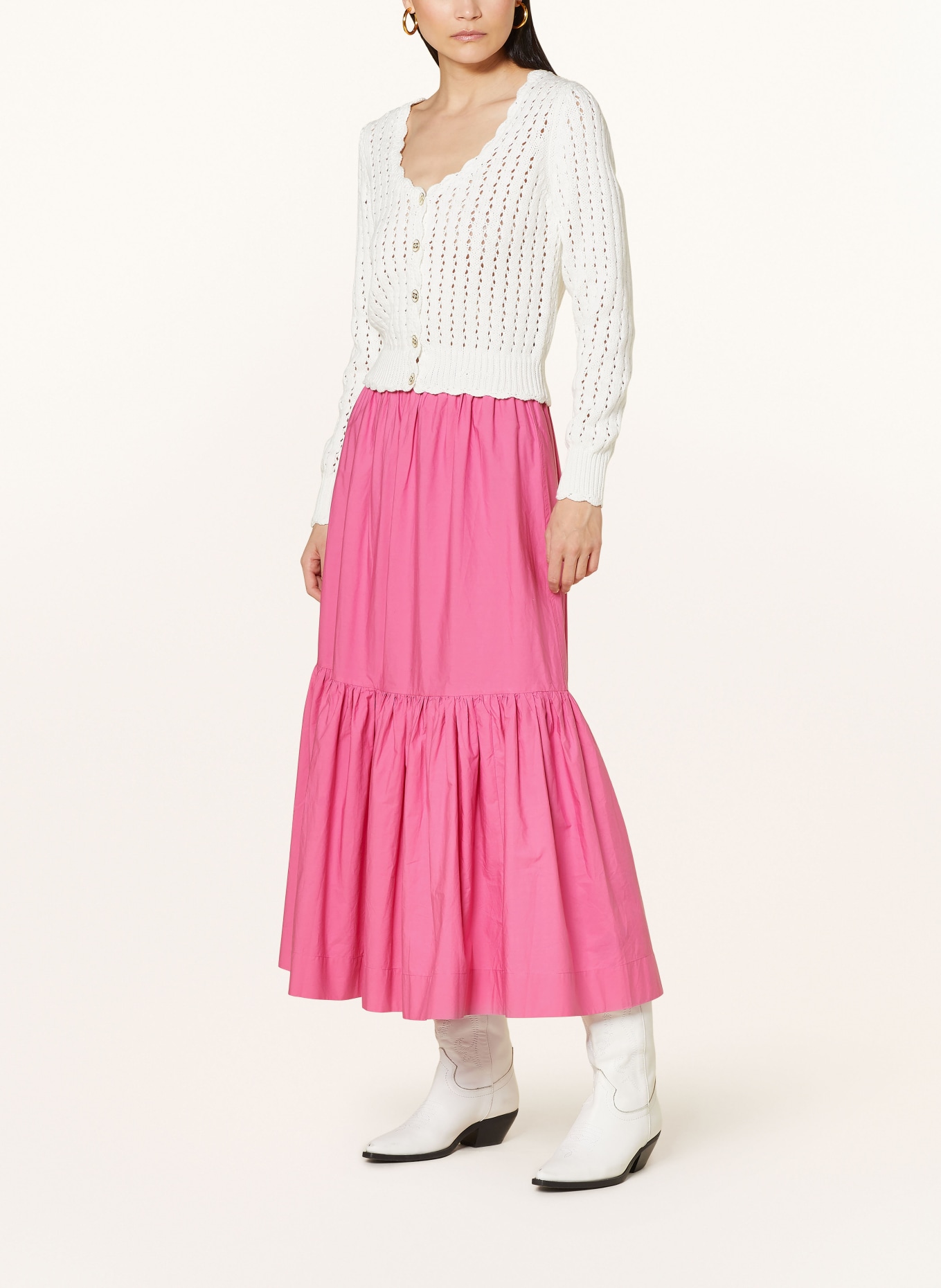 GANNI Skirt, Color: PINK (Image 2)