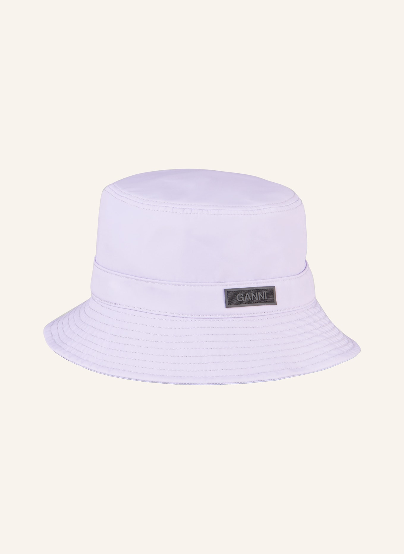 GANNI Klobouk Bucket-Hat TECH, Barva: SVĚTLE FIALOVÁ (Obrázek 2)