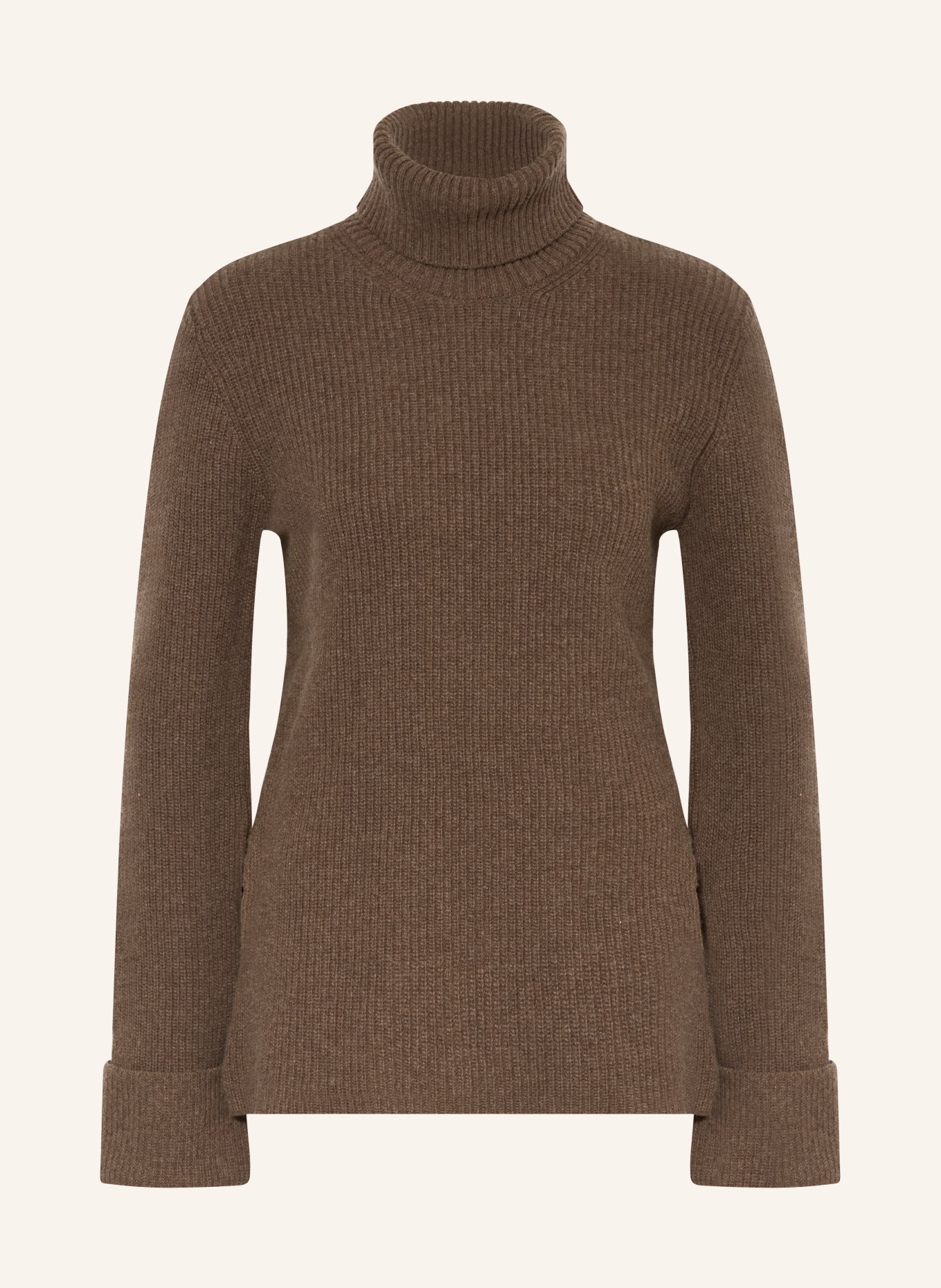HOLZWEILER Turtleneck sweater JESSIE, Color: BROWN (Image 1)