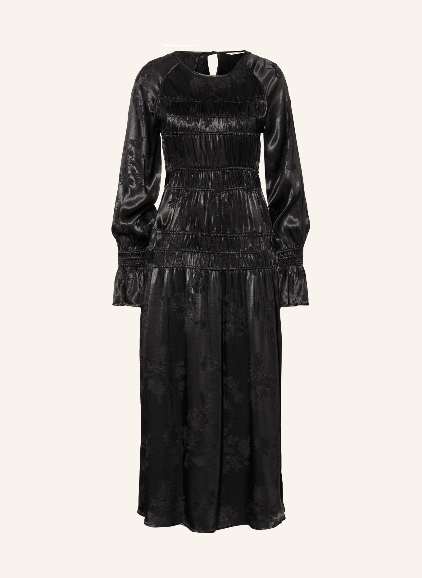 HOLZWEILER Satin dress LOFTA, Color: BLACK (Image 1)