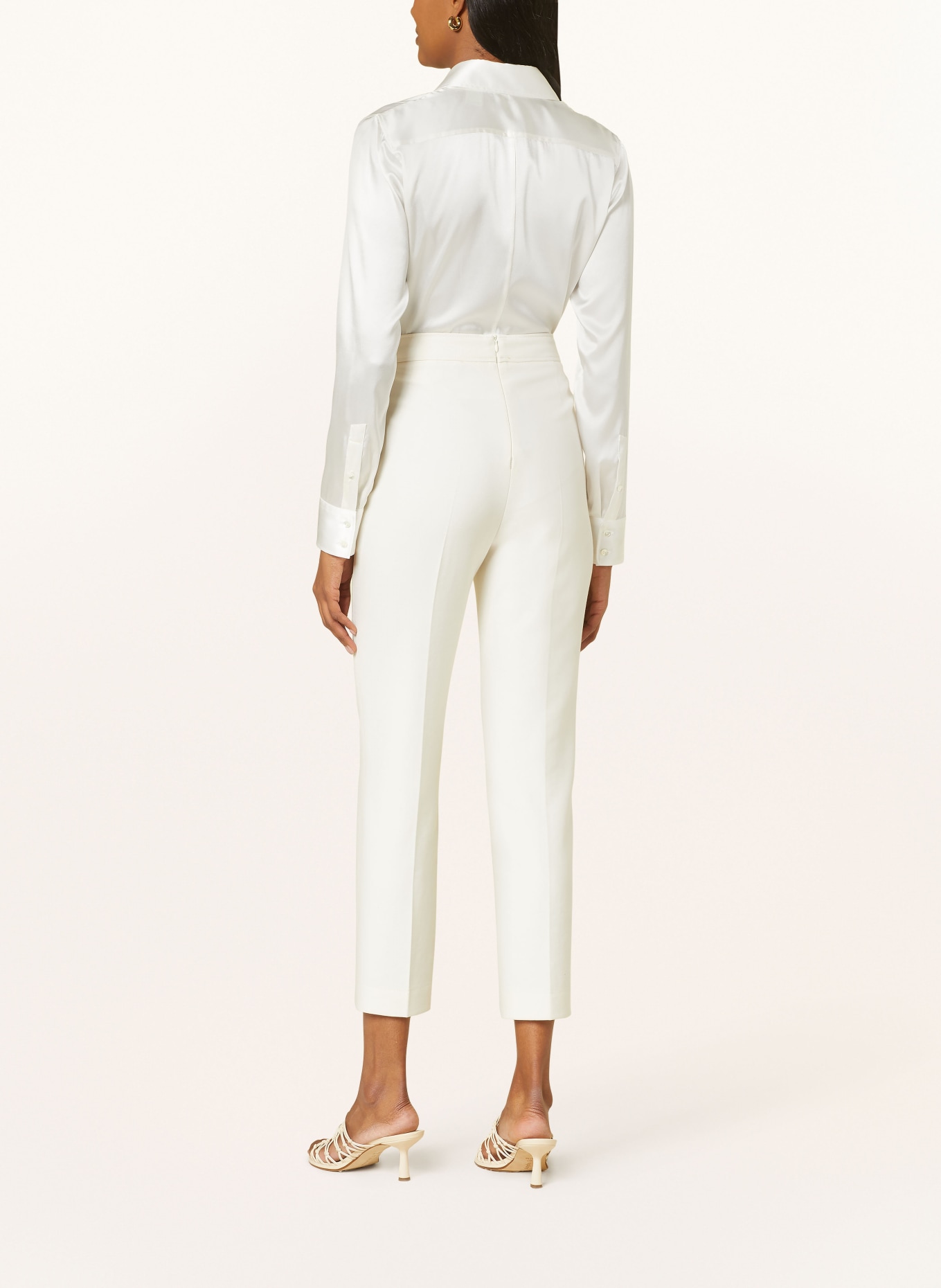 van Laack Shirt blouse LOAS-KO in silk, Color: WHITE (Image 3)