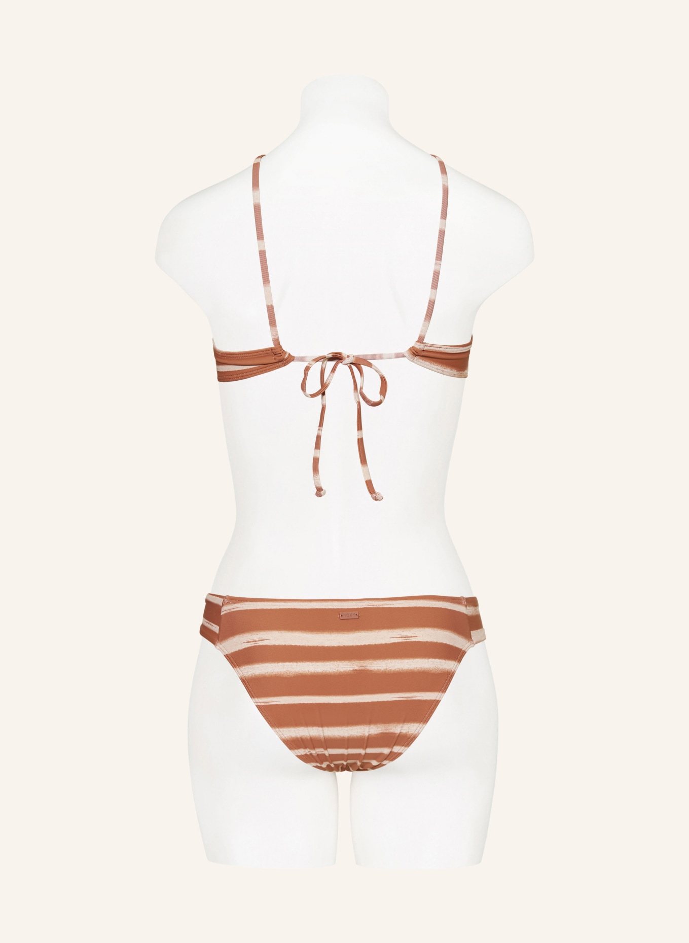 ROXY Bralette-Bikini-Top PRINTED BEACH CLASSICS, Farbe: DUNKELORANGE (Bild 4)
