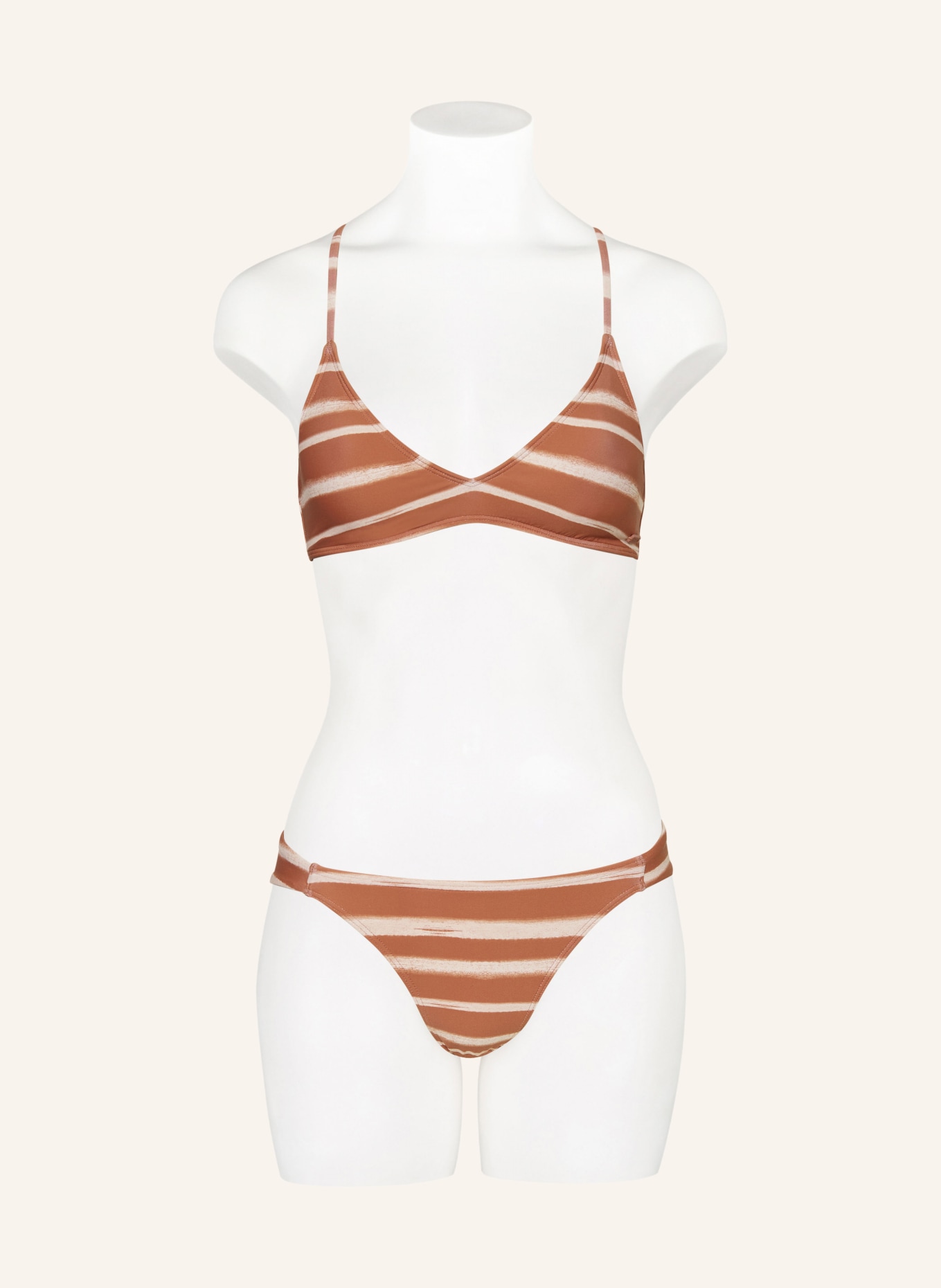 ROXY Basic-Bikini-Hose PRINTED BEACH CLASSICS, Farbe: DUNKELORANGE (Bild 2)