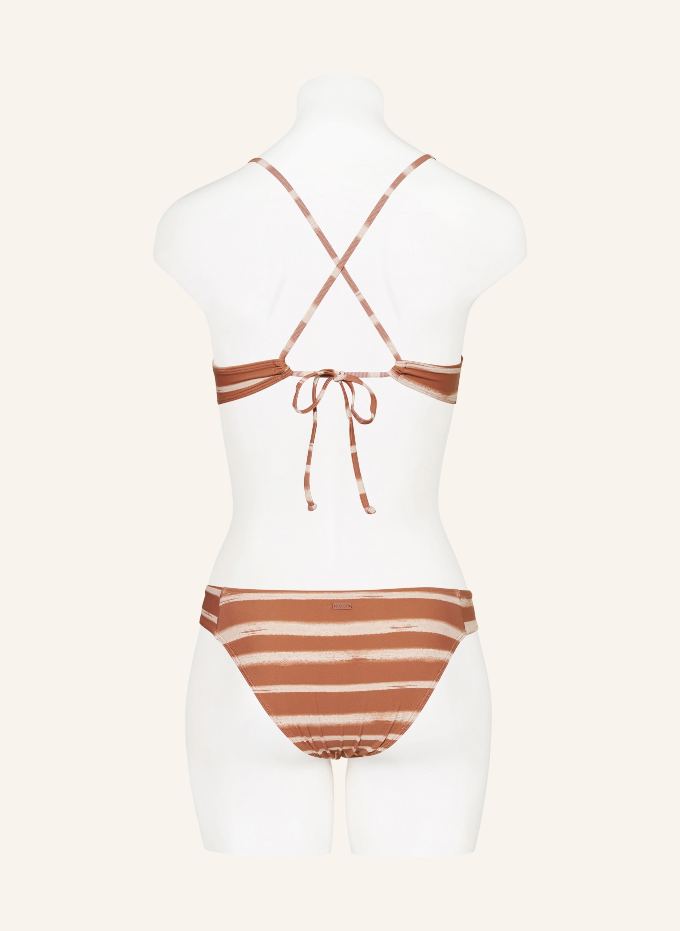 ROXY Basic-Bikini-Hose PRINTED BEACH CLASSICS, Farbe: DUNKELORANGE (Bild 3)