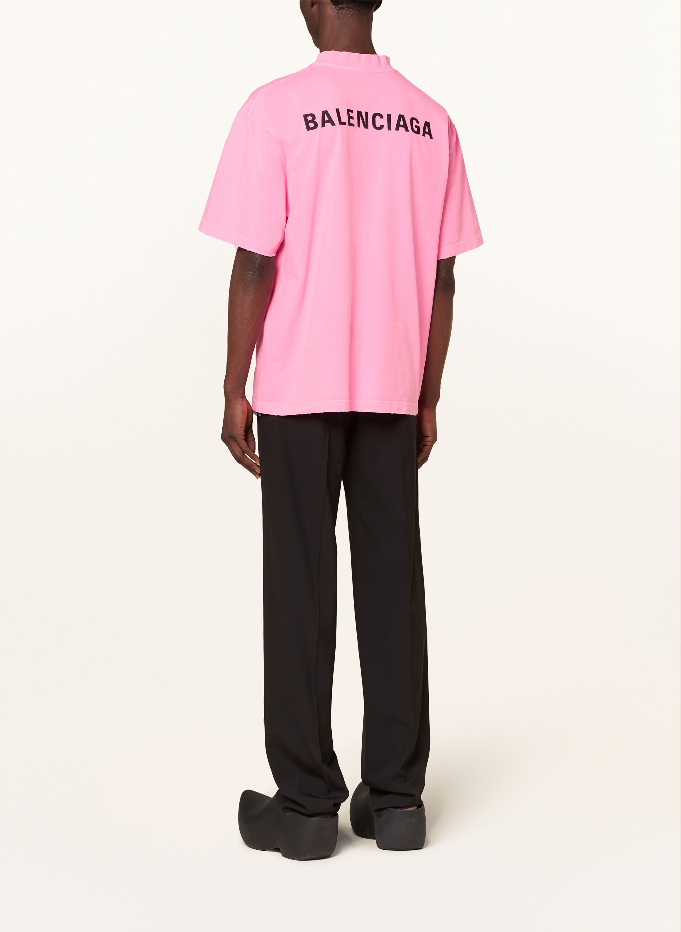 BALENCIAGA T-Shirt, Farbe: PINK/ SCHWARZ (Bild 2)