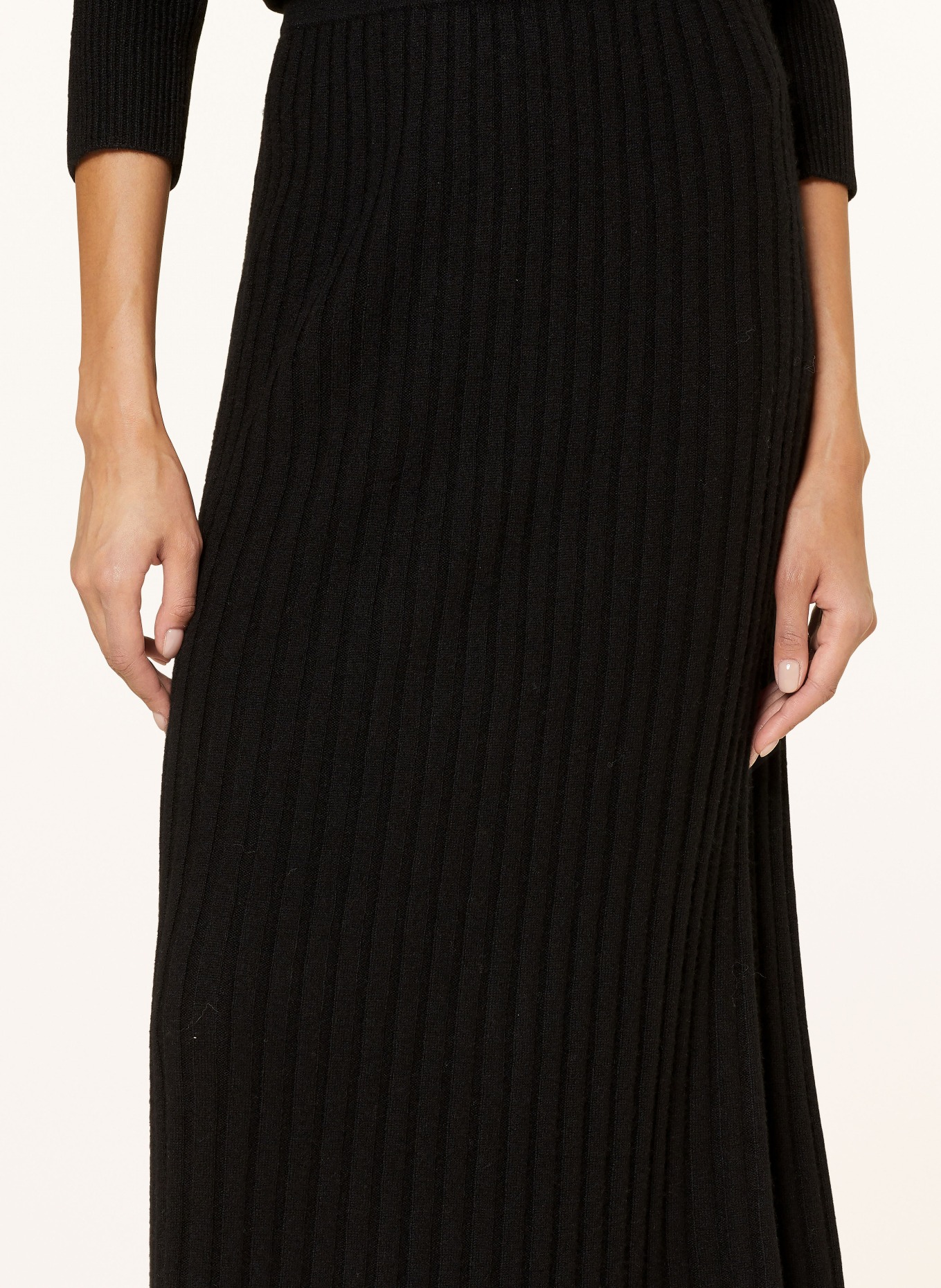 Cashmere knit skirt best sale