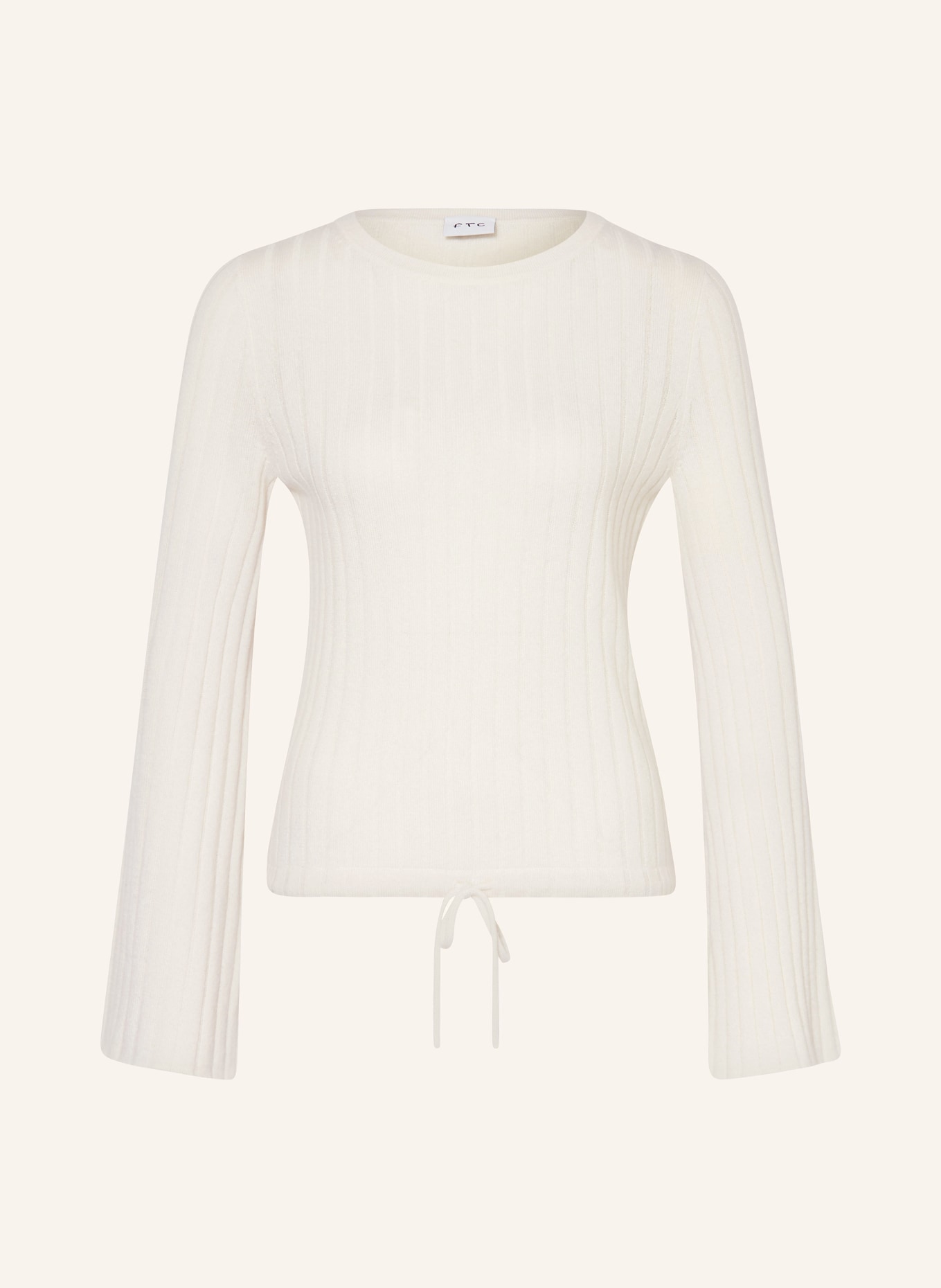 FTC CASHMERE Sweater with cashmere, Color: WHITE (Image 1)