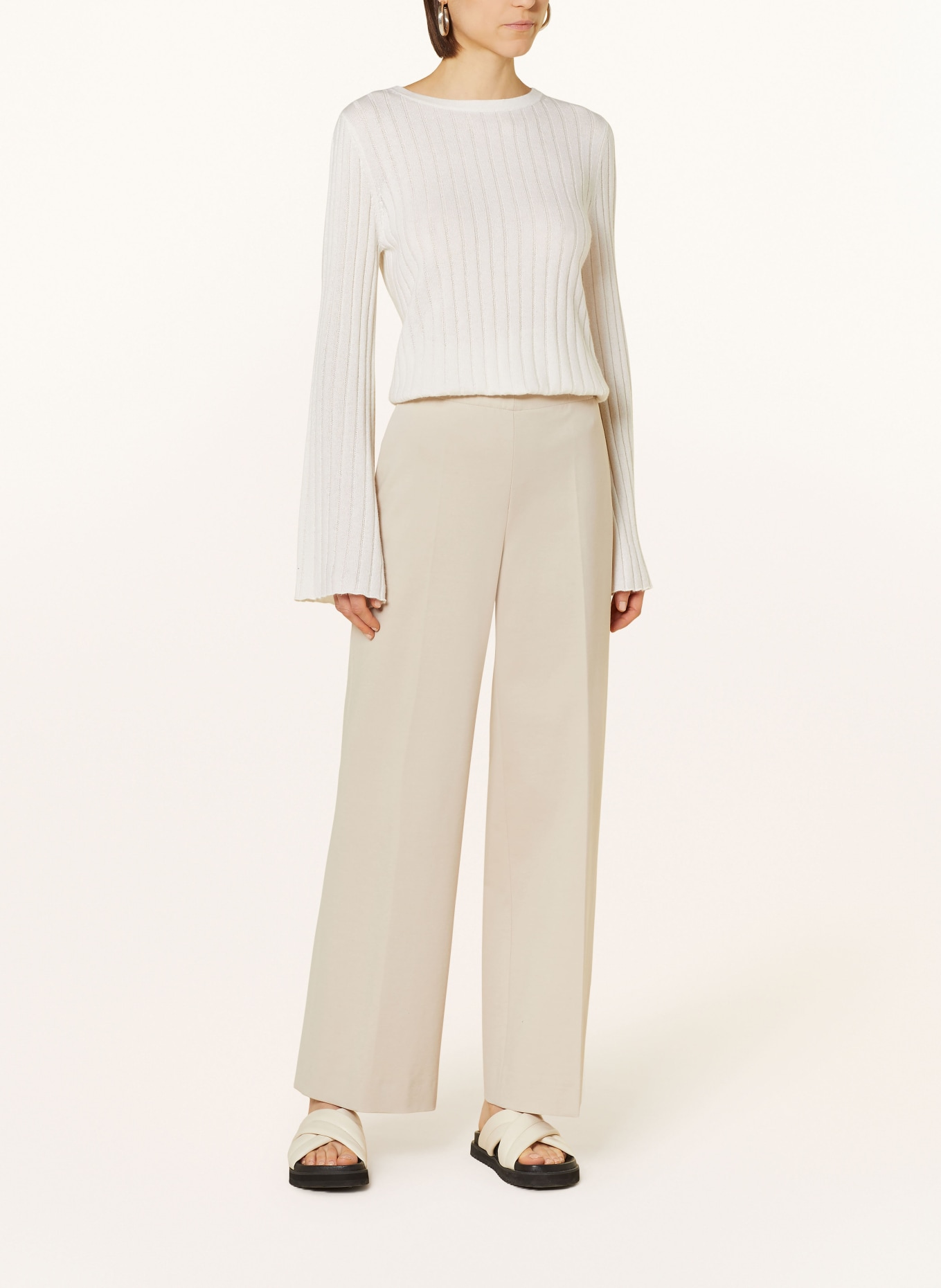 FTC CASHMERE Sweater with cashmere, Color: WHITE (Image 2)