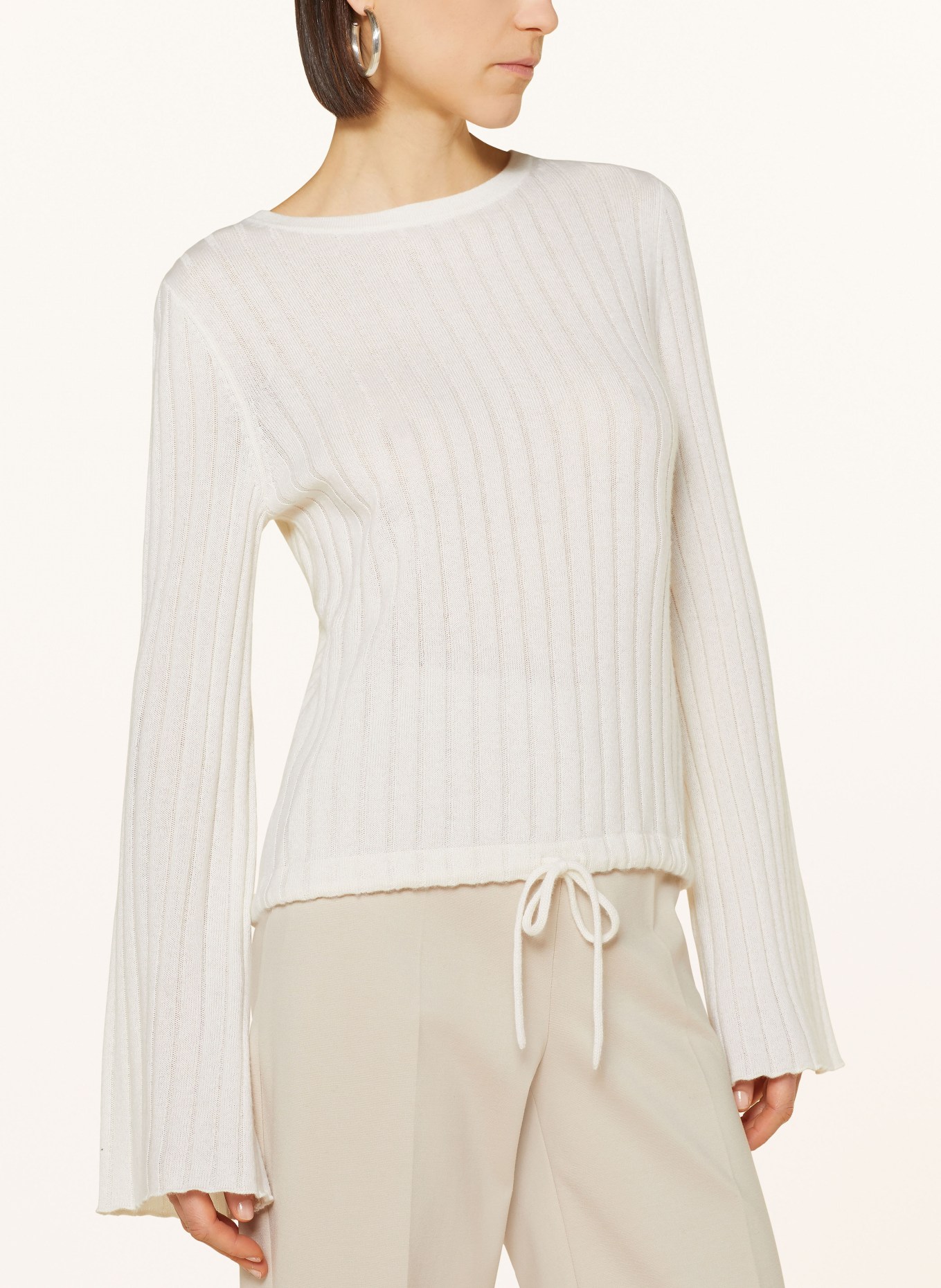 FTC CASHMERE Sweater with cashmere, Color: WHITE (Image 4)