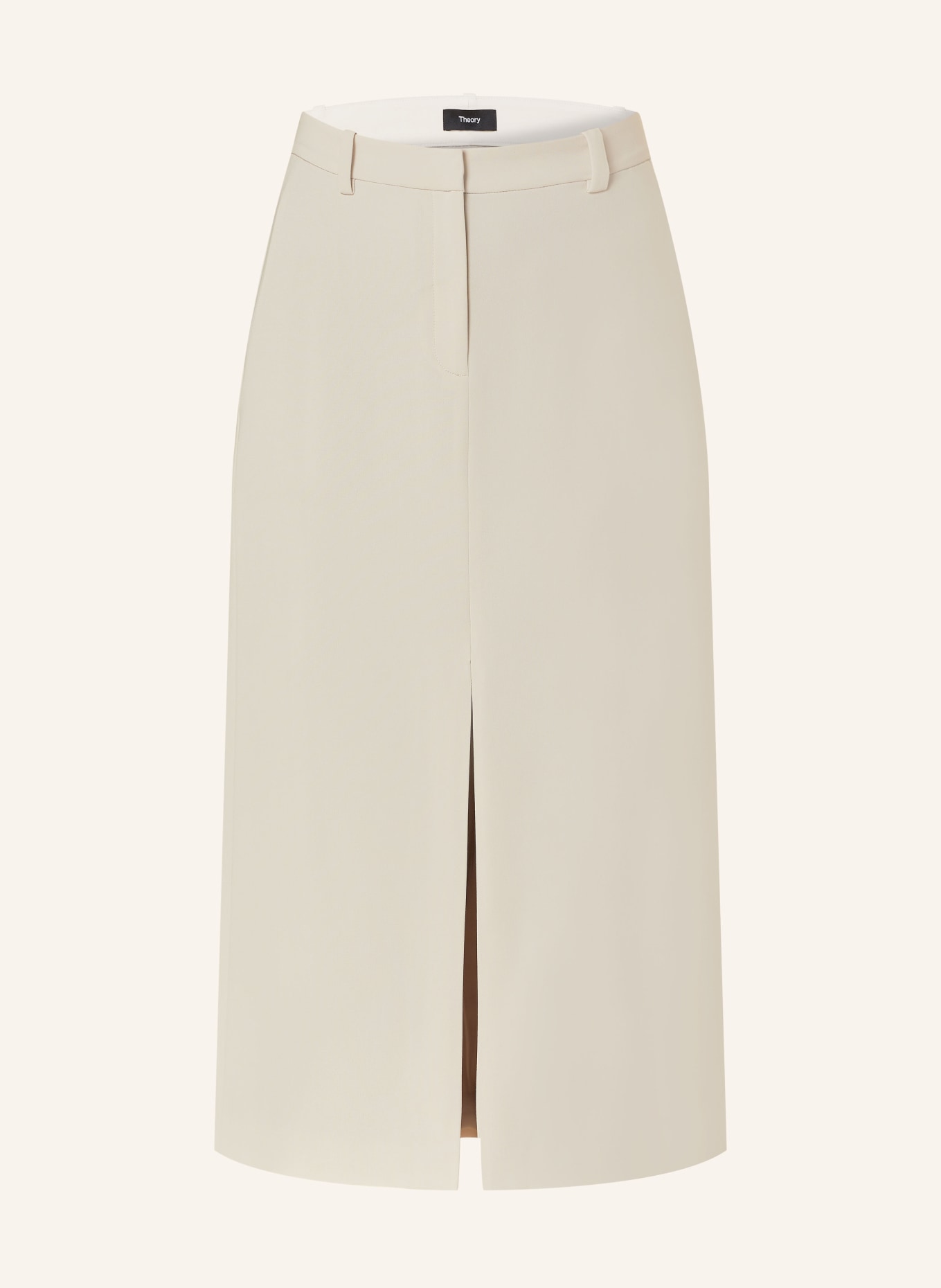 Theory Skirt, Color: BEIGE (Image 1)