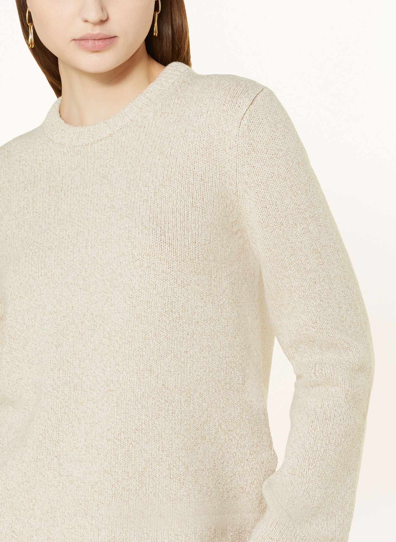 Theory Sweater, Color: BEIGE (Image 4)