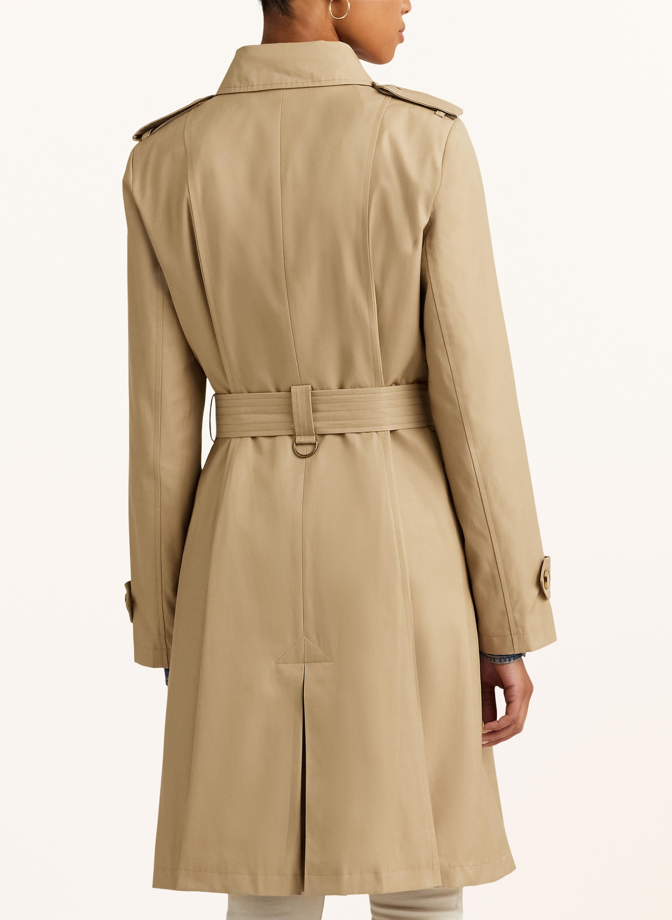 LAUREN RALPH LAUREN Trench coat, Color: BEIGE (Image 3)