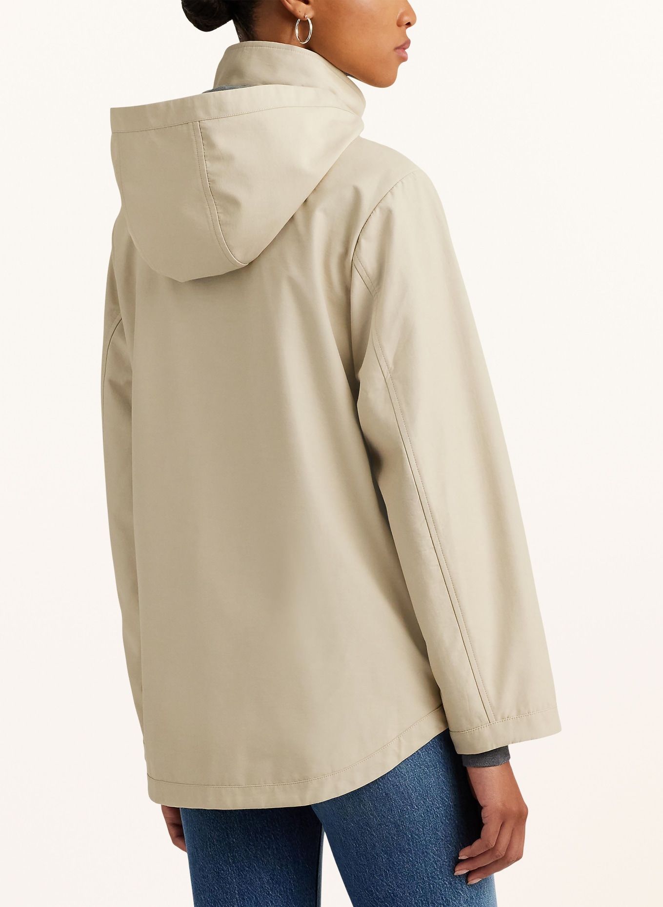 LAUREN RALPH LAUREN Jacket with detachable hood, Color: BEIGE (Image 3)