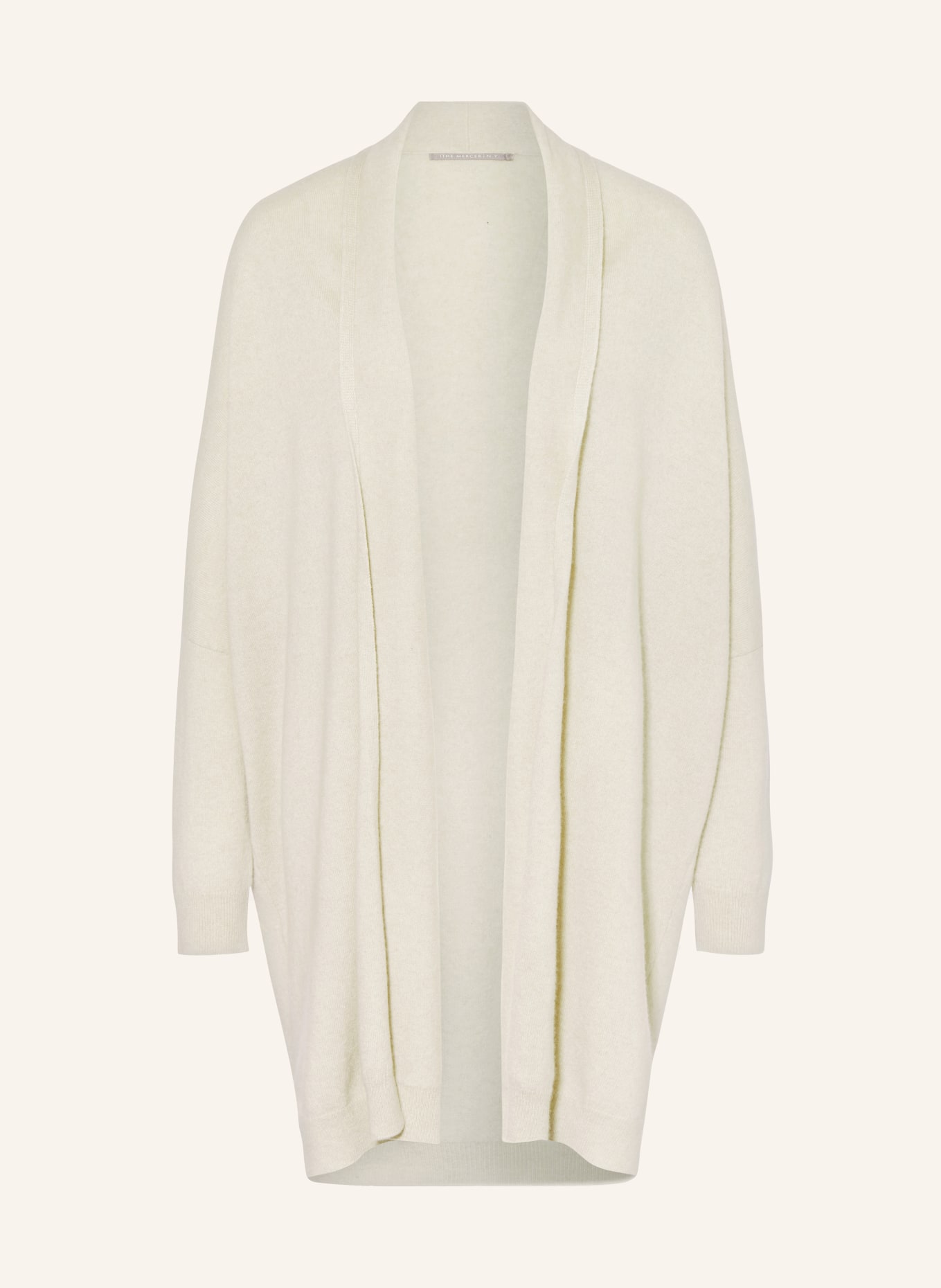 (THE MERCER) N.Y. Knit cardigan made of cashmere, Color: LIGHT BROWN (Image 1)