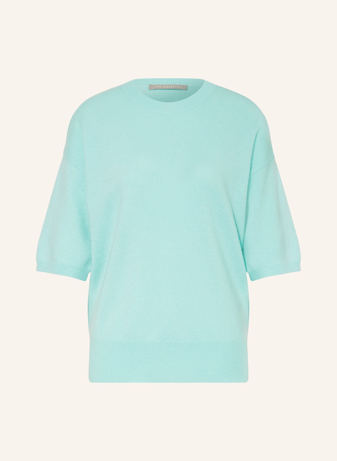 (THE MERCER) N.Y. Strickshirt aus Cashmere, Farbe: MINT(Bild null)