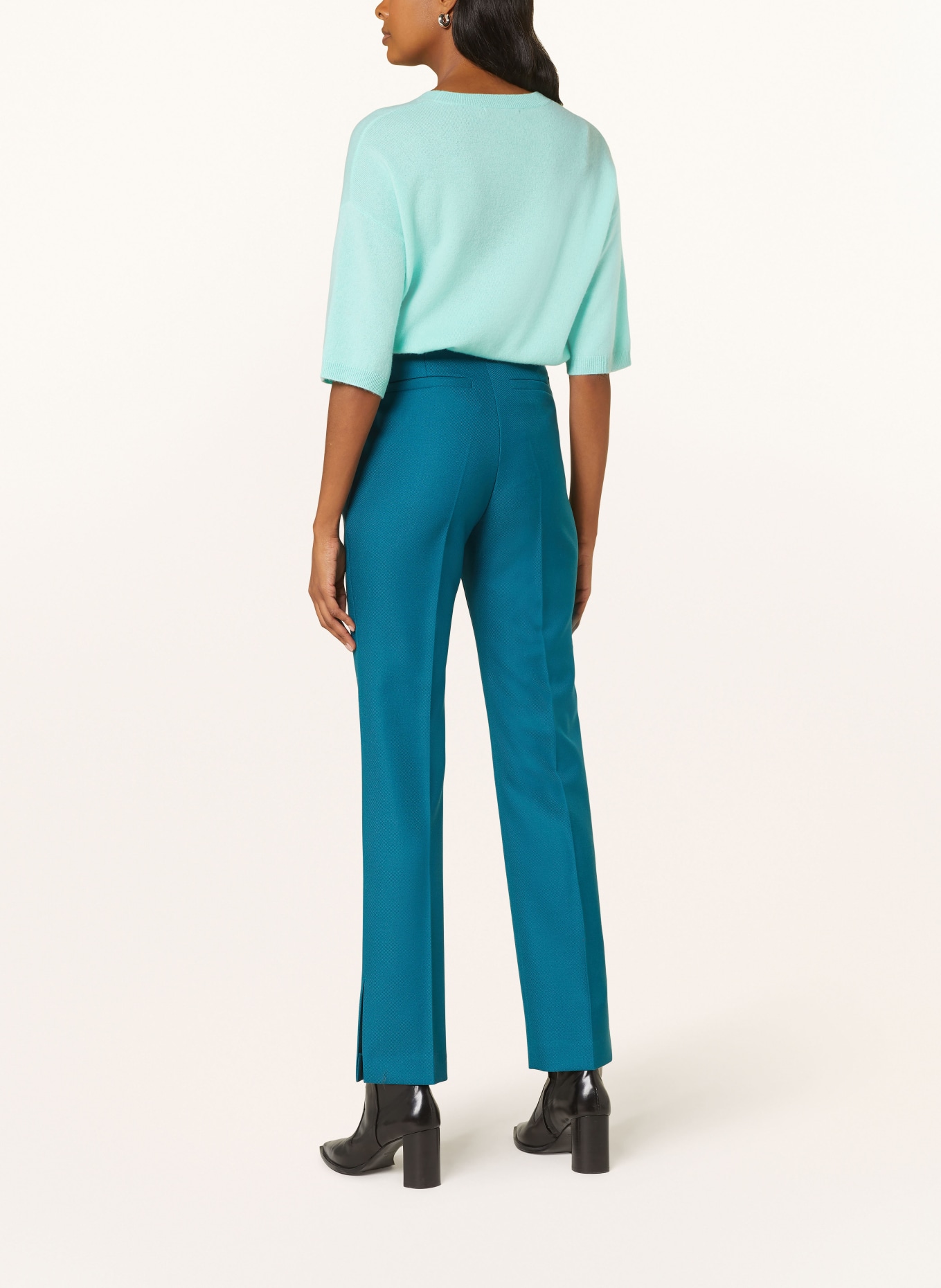 (THE MERCER) N.Y. Knit shirt in cashmere, Color: MINT (Image 3)