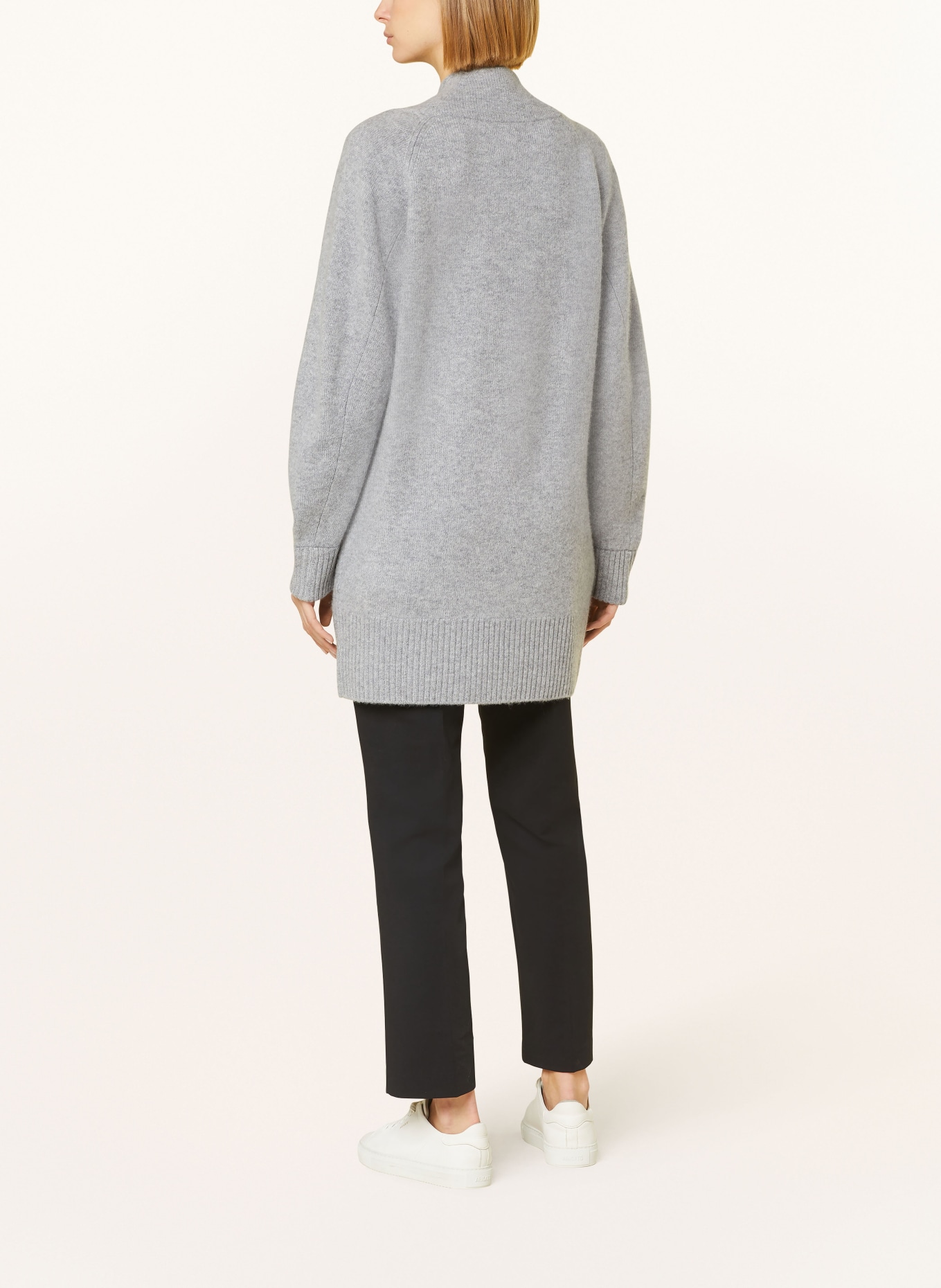 VINCE Knit cardigan made of cashmere, Color: GRAY (Image 3)