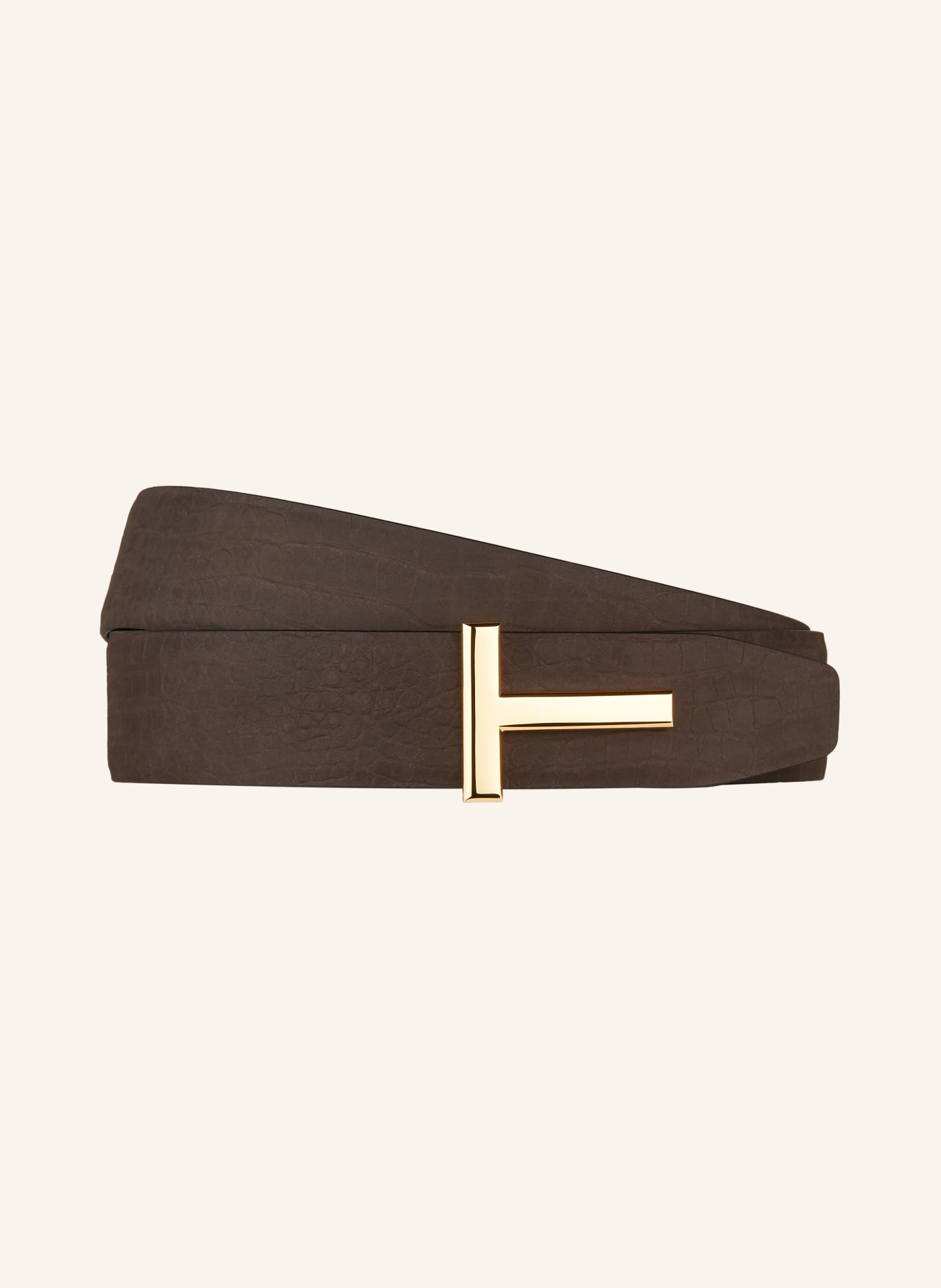 TOM FORD Reversible leather belt, Color: BLACK (Image 1)