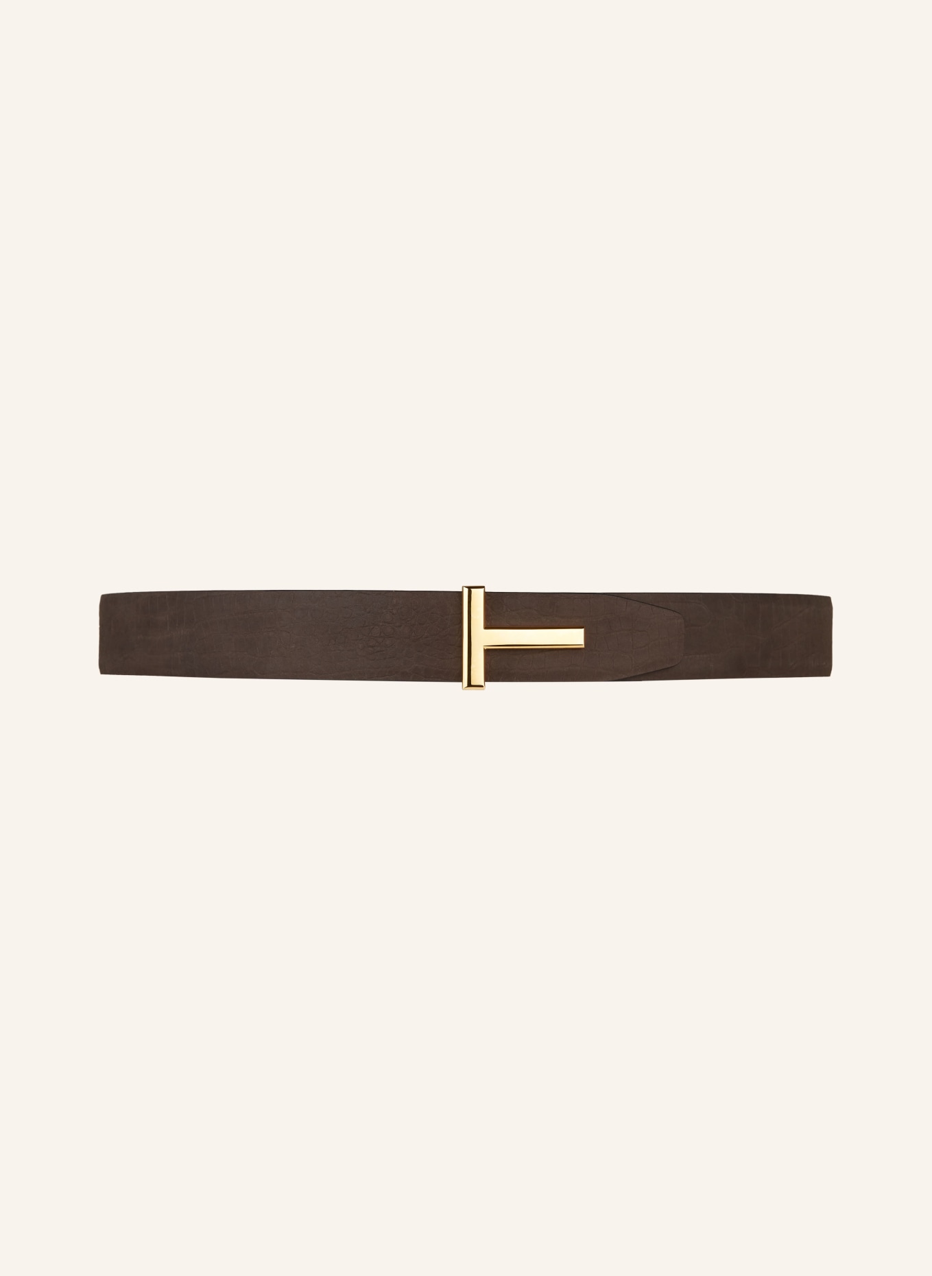 TOM FORD Reversible leather belt, Color: BLACK (Image 2)