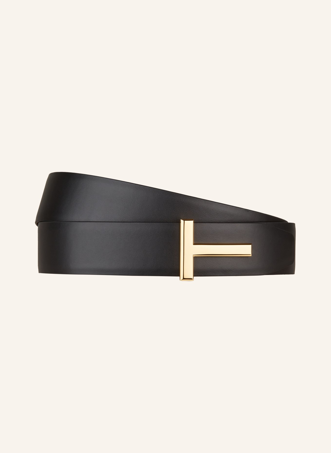 TOM FORD Reversible leather belt, Color: BLACK (Image 3)
