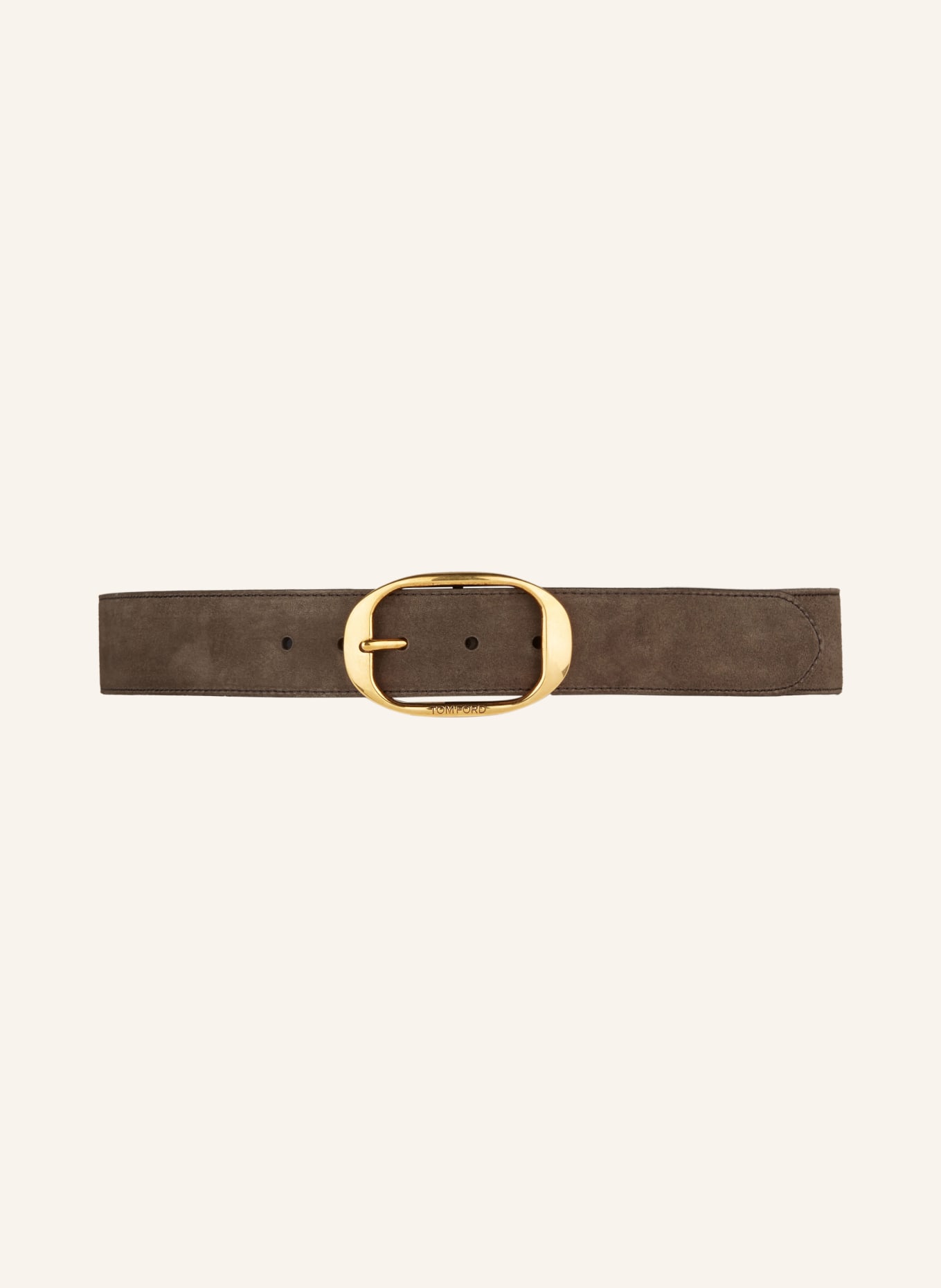 TOM FORD Leather belt, Color: DARK BROWN (Image 2)