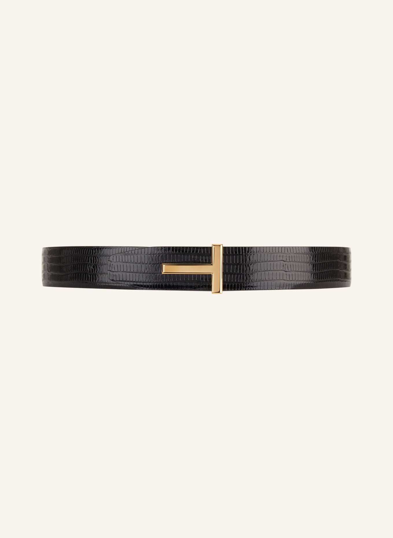 TOM FORD Leather belt, Color: BLACK (Image 2)