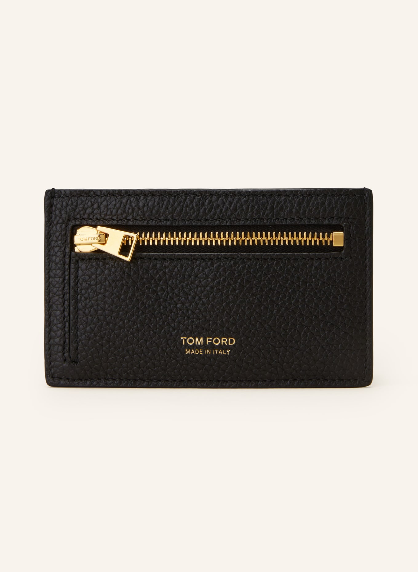 TOM FORD Card case with coin compartment, Color: BLACK (Image 1)
