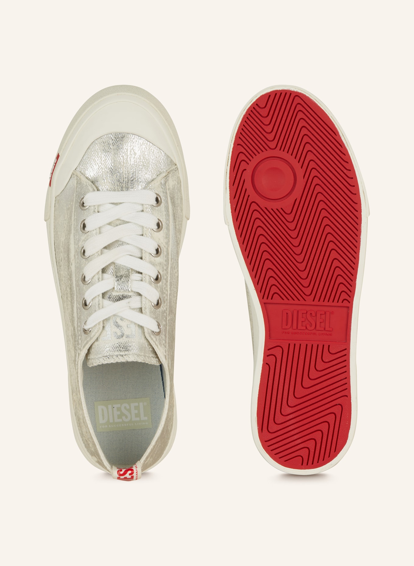DIESEL Sneakers S-ATHOS, Color: SILVER (Image 5)