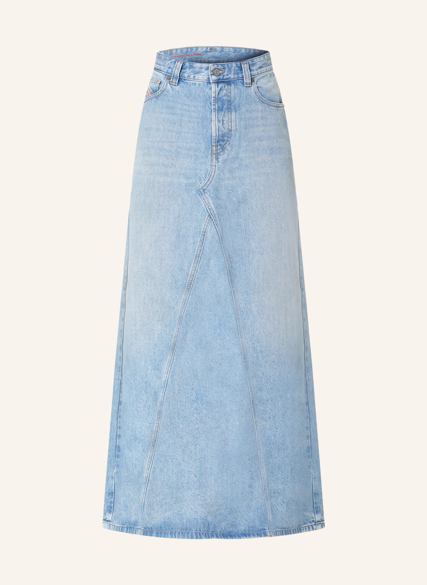 DIESEL Spódnica jeansowa DE-PAGO, Kolor: JASNONIEBIESKI (Obrazek 1)