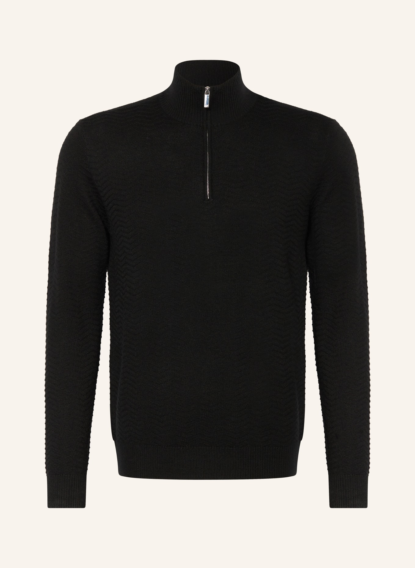 EMPORIO ARMANI Half zip sweater