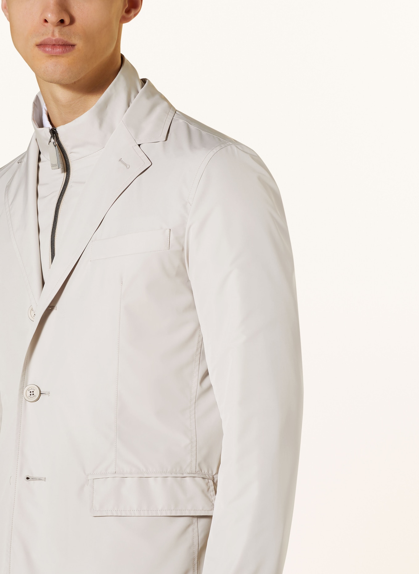 HERNO Jacke mit abnehmbarer Blende, Farbe: BEIGE (Bild 5)
