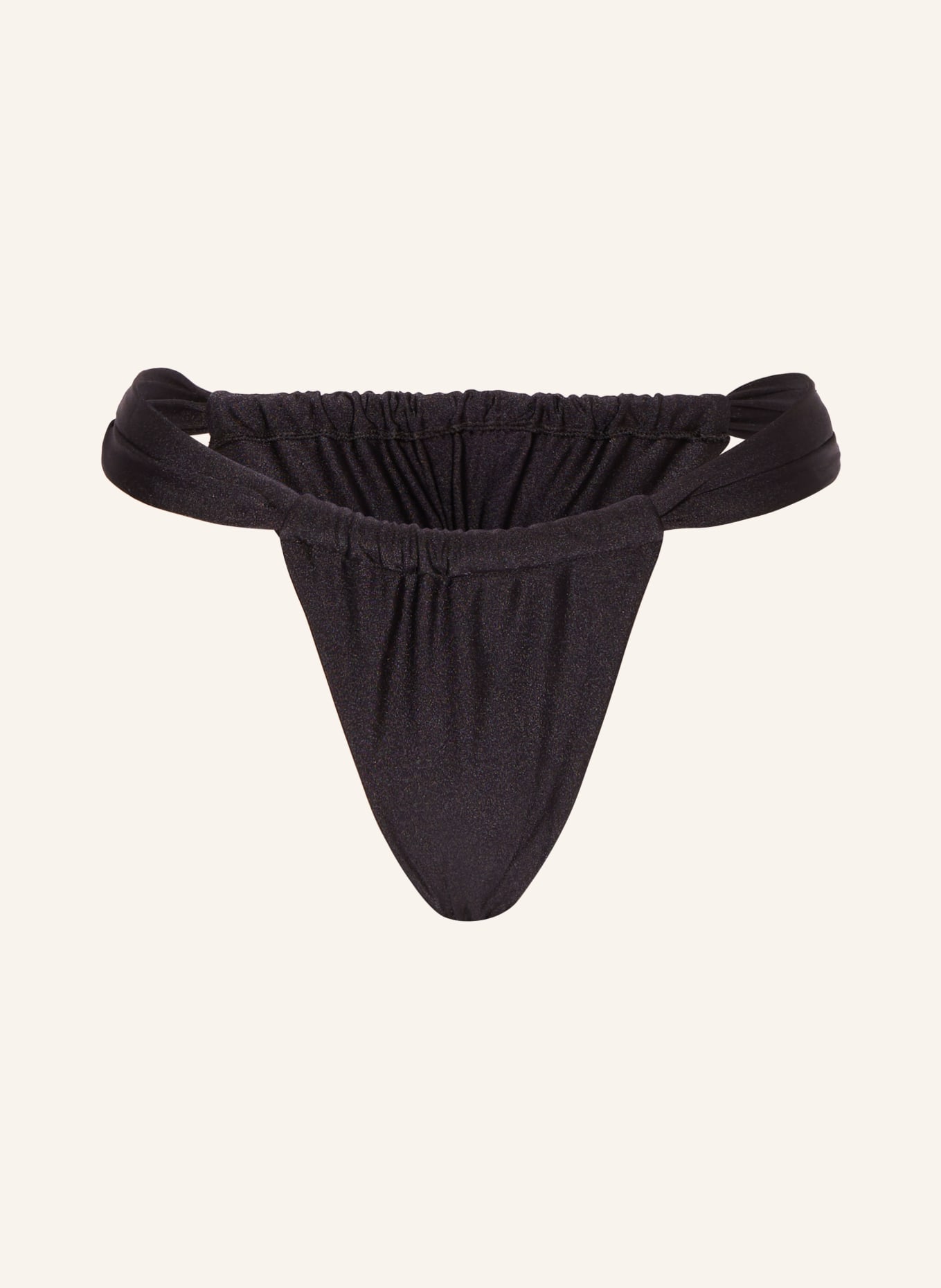 JANTHEE Berlin Brazilian bikini bottoms HAYA, Color: BLACK (Image 1)