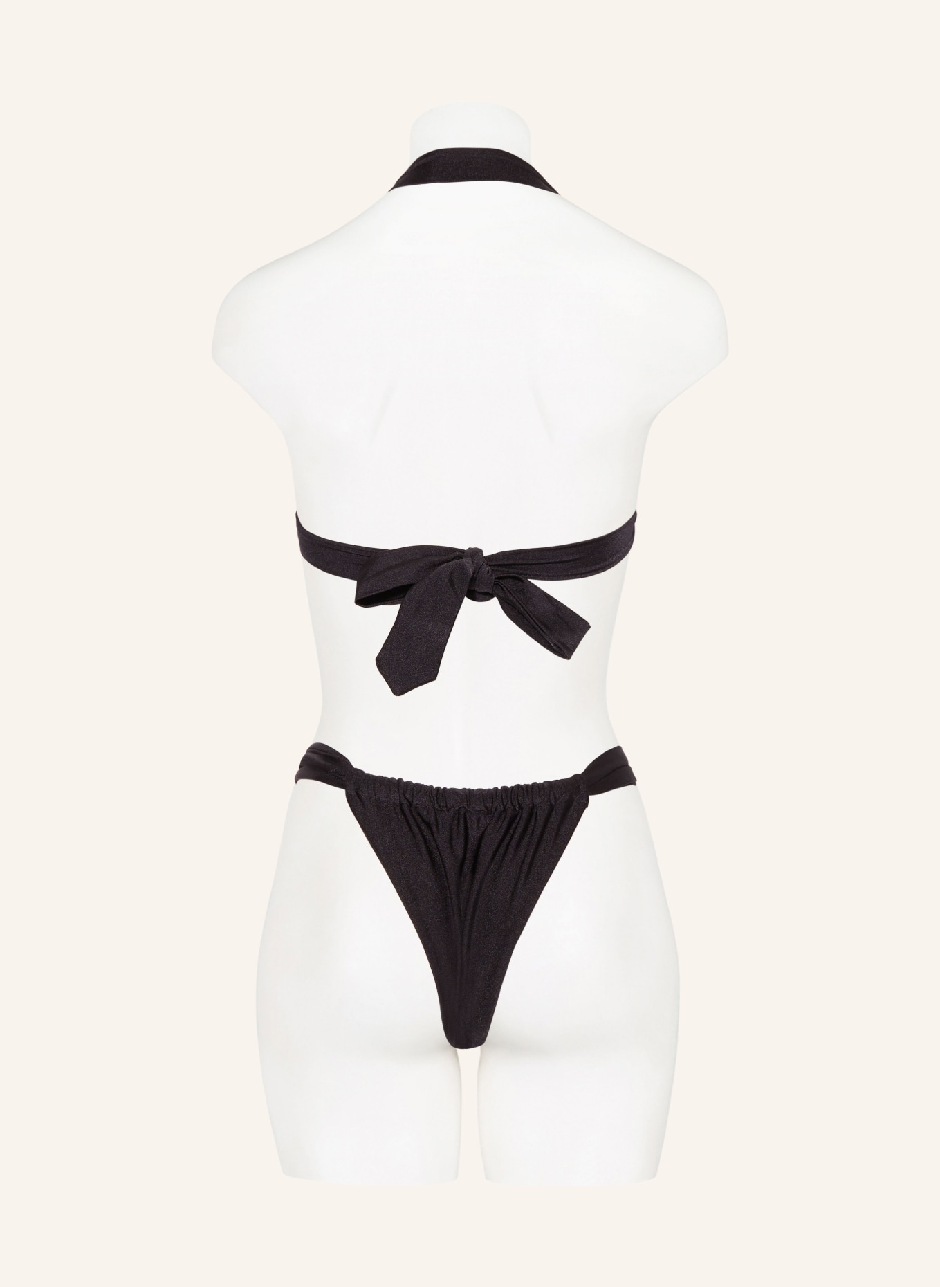 JANTHEE Berlin Brazilian-Bikini-Hose HAYA, Farbe: SCHWARZ (Bild 3)