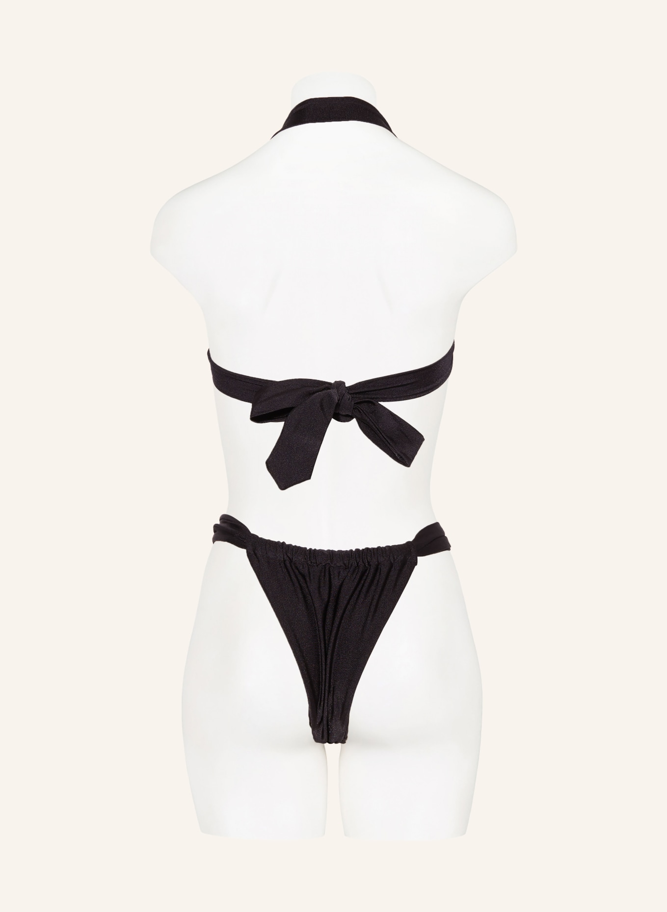 JANTHEE Berlin Underwired bikini top MADANA, Color: BLACK (Image 3)