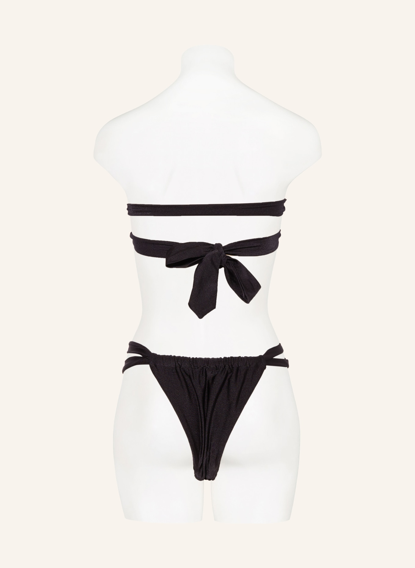 JANTHEE Berlin Underwired bikini top MADANA, Color: BLACK (Image 5)