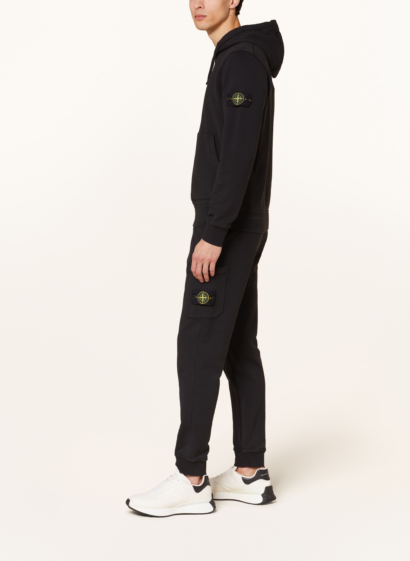 Stone island deals tracksuit black