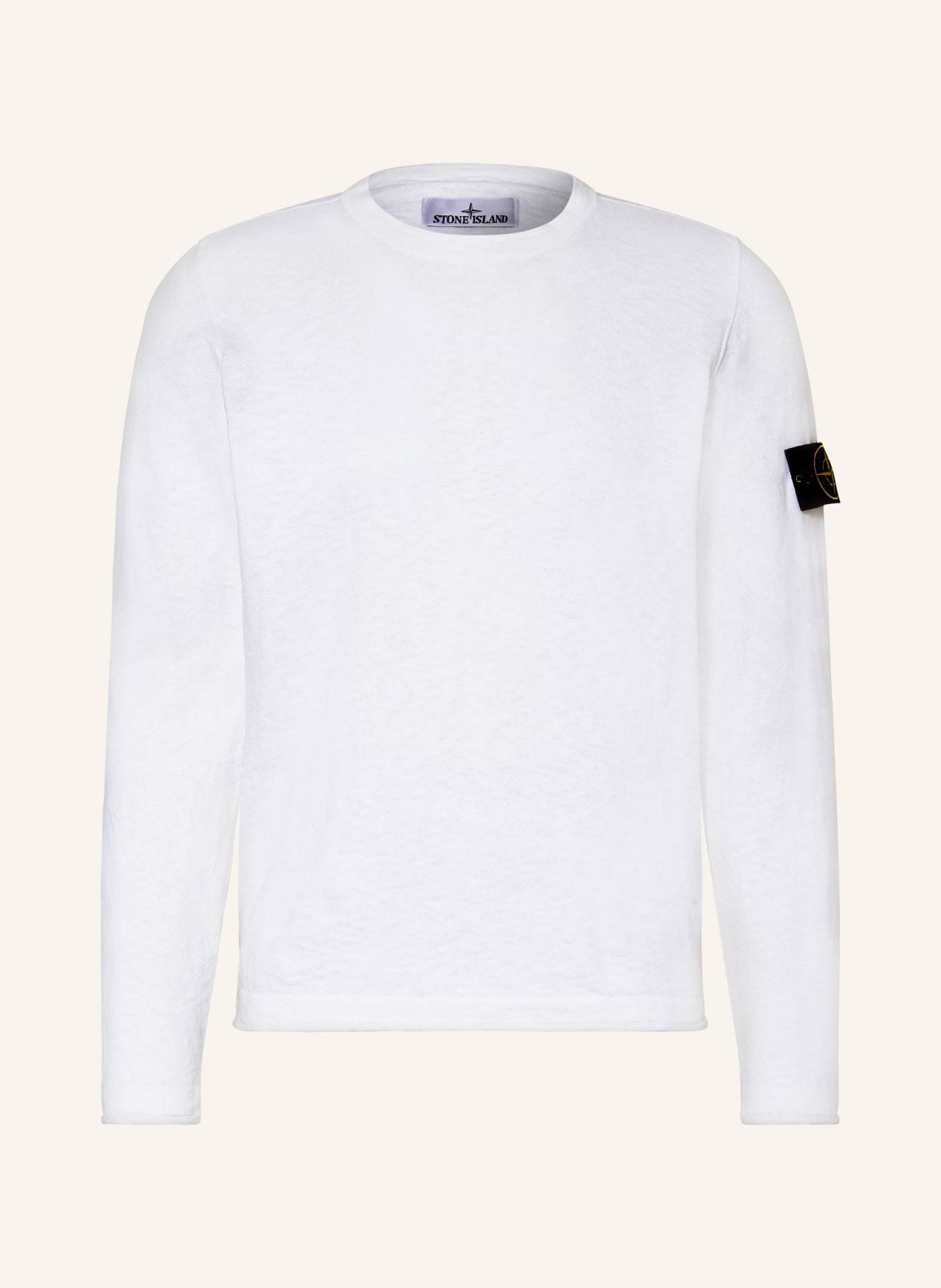 STONE ISLAND Sweater, Color: WHITE (Image 1)