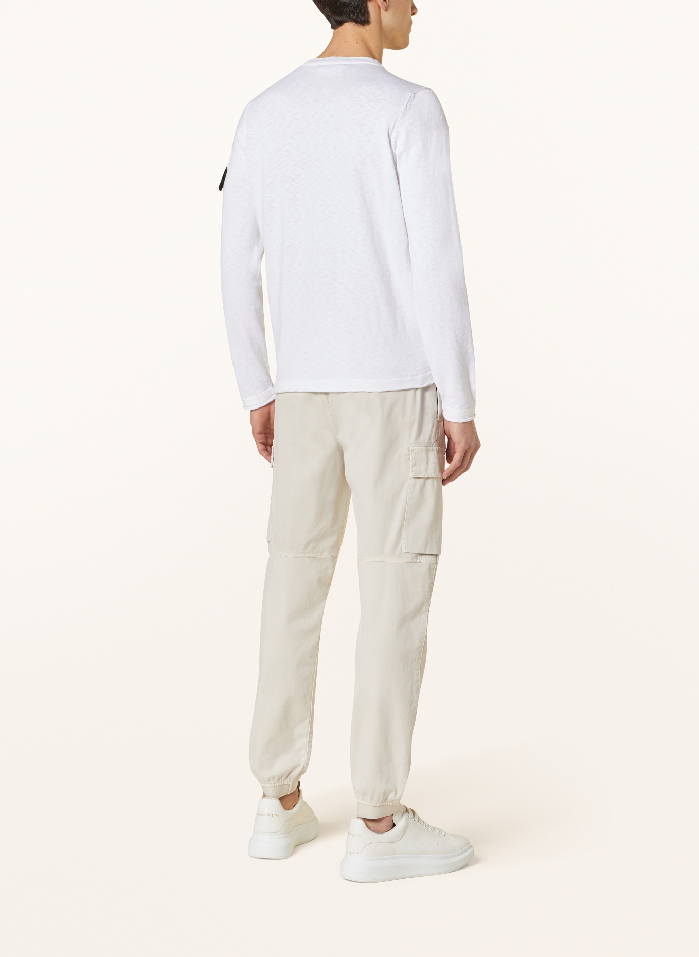 STONE ISLAND Sweater, Color: WHITE (Image 3)