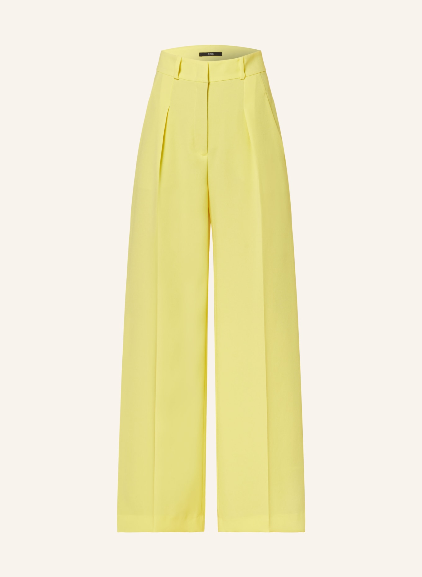 SLY 010 Wide leg trousers FLORA, Color: YELLOW (Image 1)