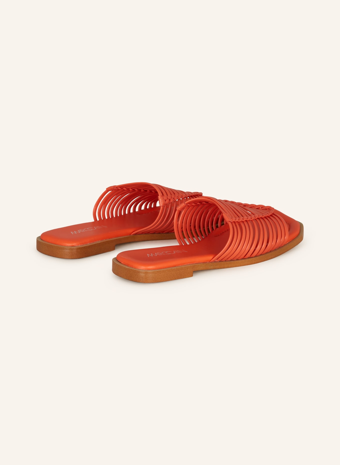 MARC CAIN Pantofle FINIKE, Barva: 223 bright tomato (Obrázek 2)