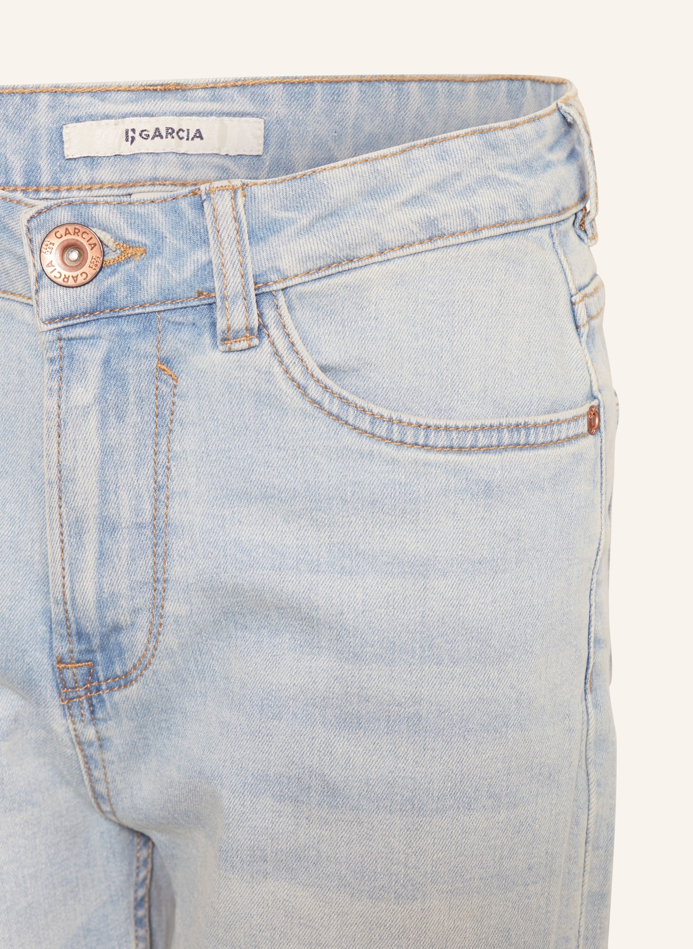 GARCIA Szorty jeansowe, Kolor: JASNONIEBIESKI (Obrazek 3)