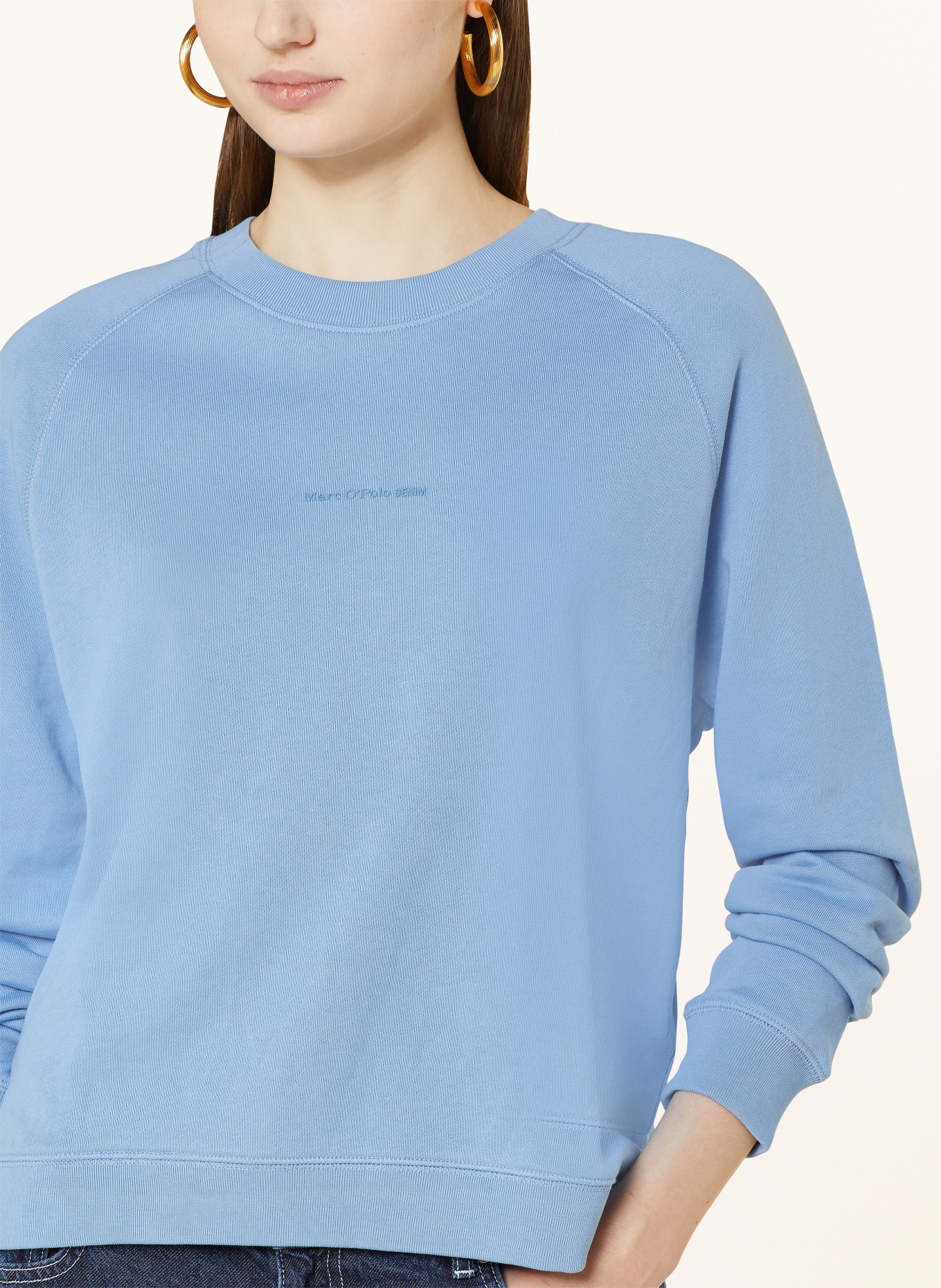 Marc O'Polo DENIM Sweatshirt, Color: LIGHT BLUE (Image 4)