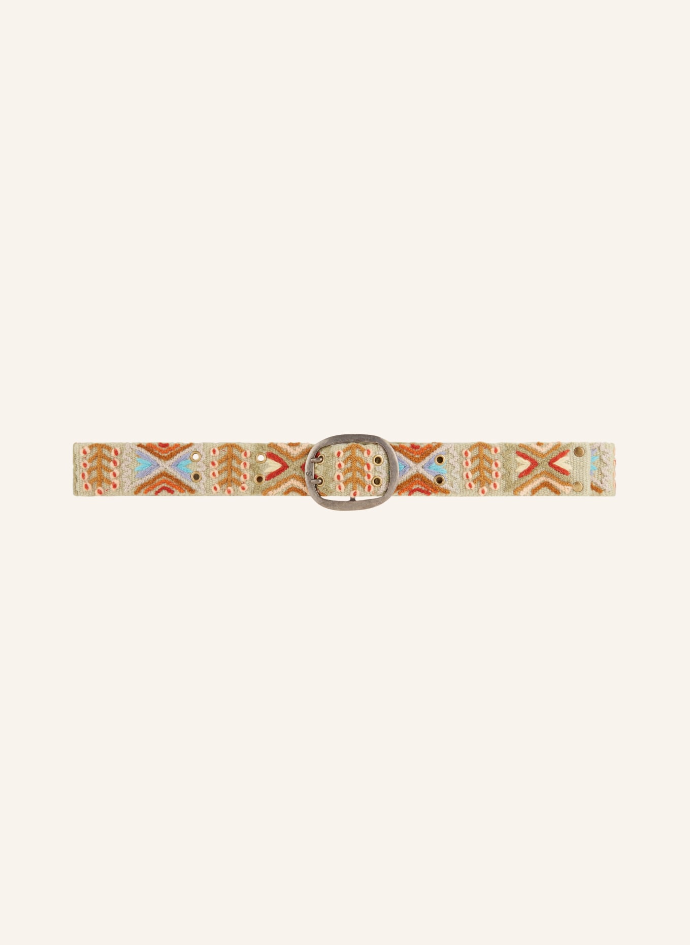 Smitten Belt, Color: OLIVE/ RED (Image 2)