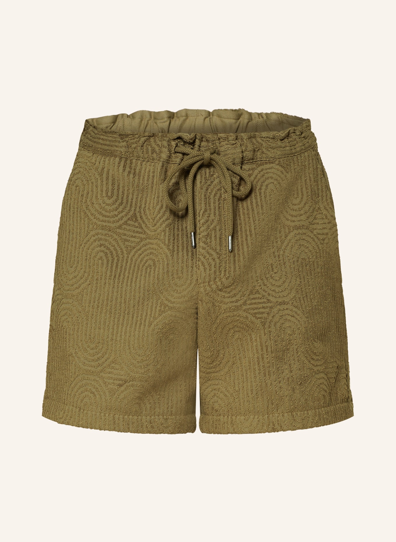 OAS Terry cloth shorts ZABYRINTH, Color: OLIVE (Image 1)