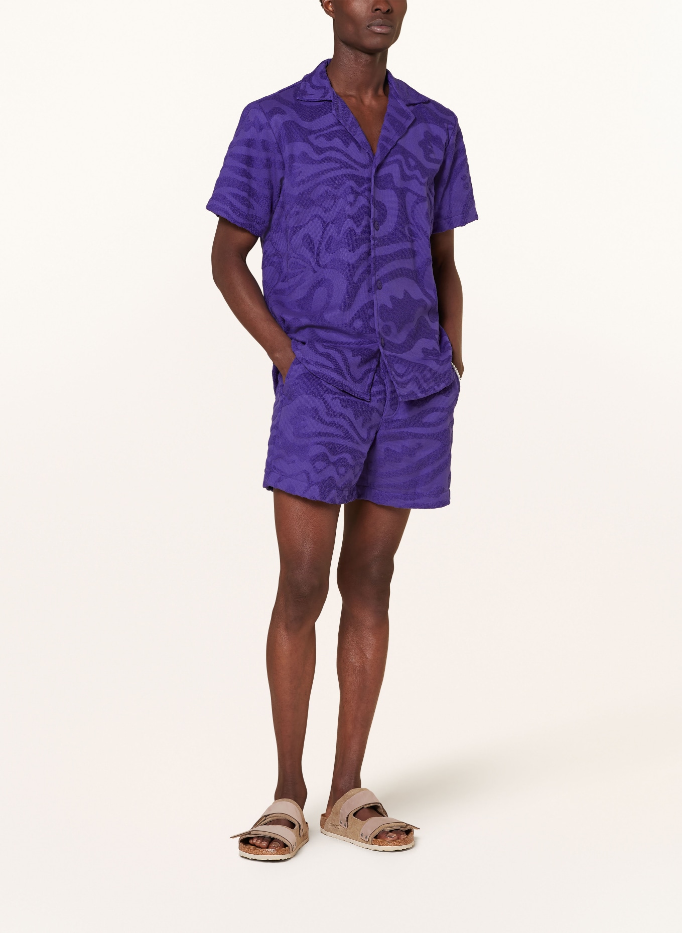 OAS Terry cloth shorts RAPTURE, Color: BLUE (Image 2)