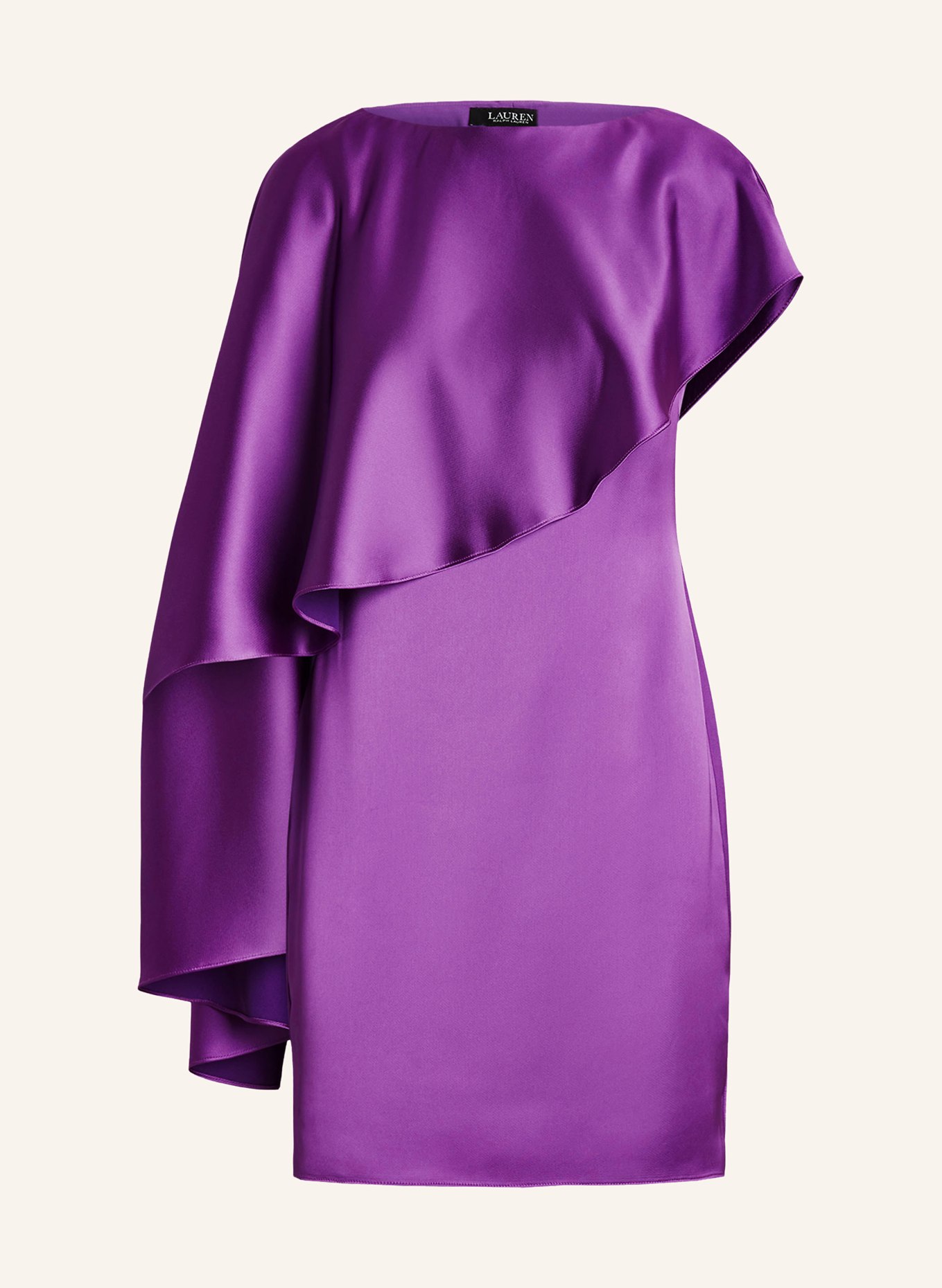 LAUREN RALPH LAUREN Sukienka koktajlowa HILJAYCEE z satyny, Kolor: LILA (Obrazek 1)