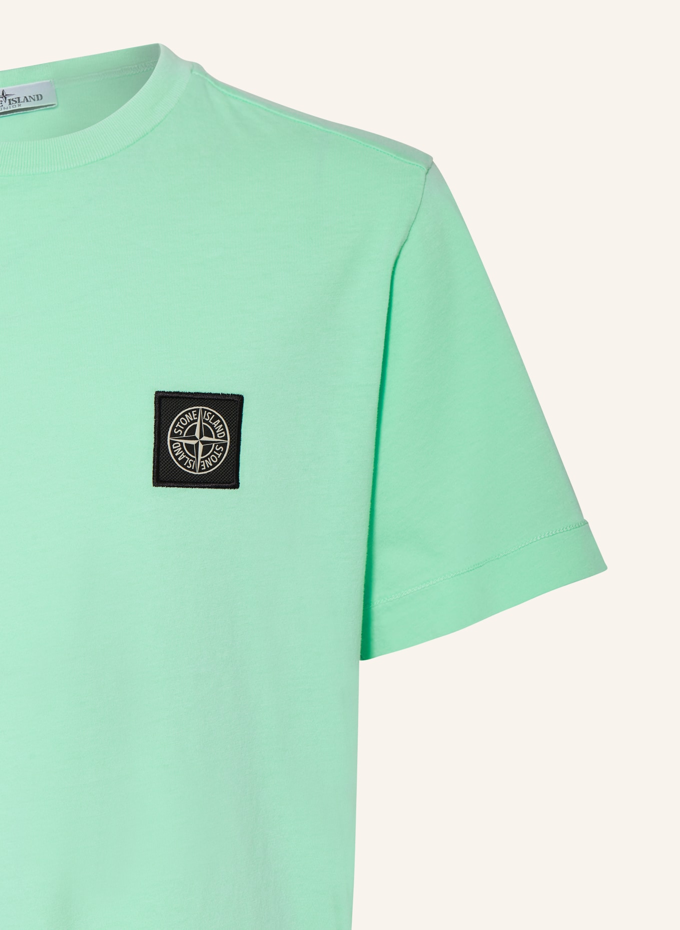 STONE ISLAND JUNIOR T-shirt, Kolor: MIĘTOWY (Obrazek 3)